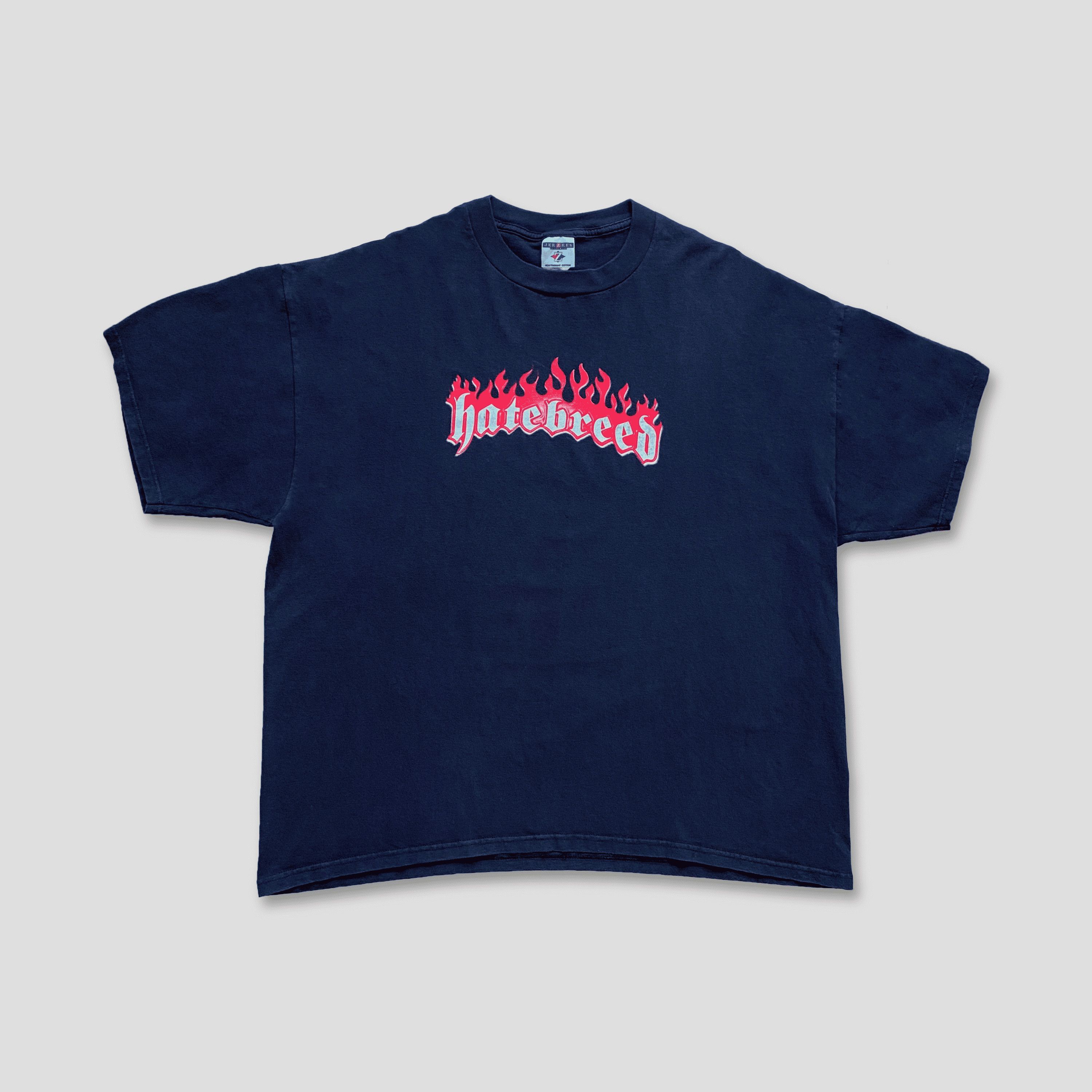 Band Tees × Jerzees × Vintage Vintage Late 90s Hatebreed Smash Your Enemies T-Shirt Size US XXL / EU 58 / 5 - 1 Thumbnail