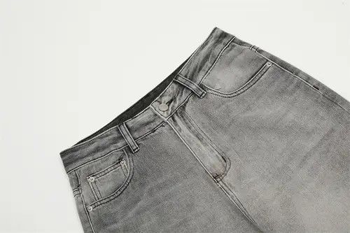 VIBE Men's loose hip-hop fashion washed casual ripped jeans Size US 32 / EU 48 - 5 Thumbnail