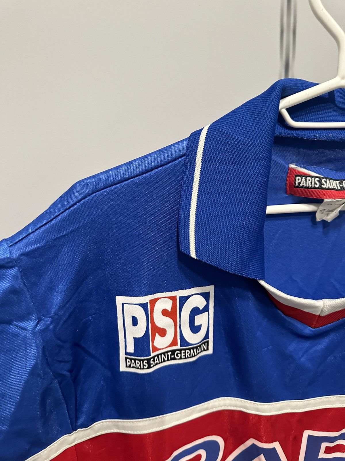 Nike Vintage 90s Jersey PSG Soccer Shirt Y2K Block Core Size US XL / EU 56 / 4 - 5 Thumbnail