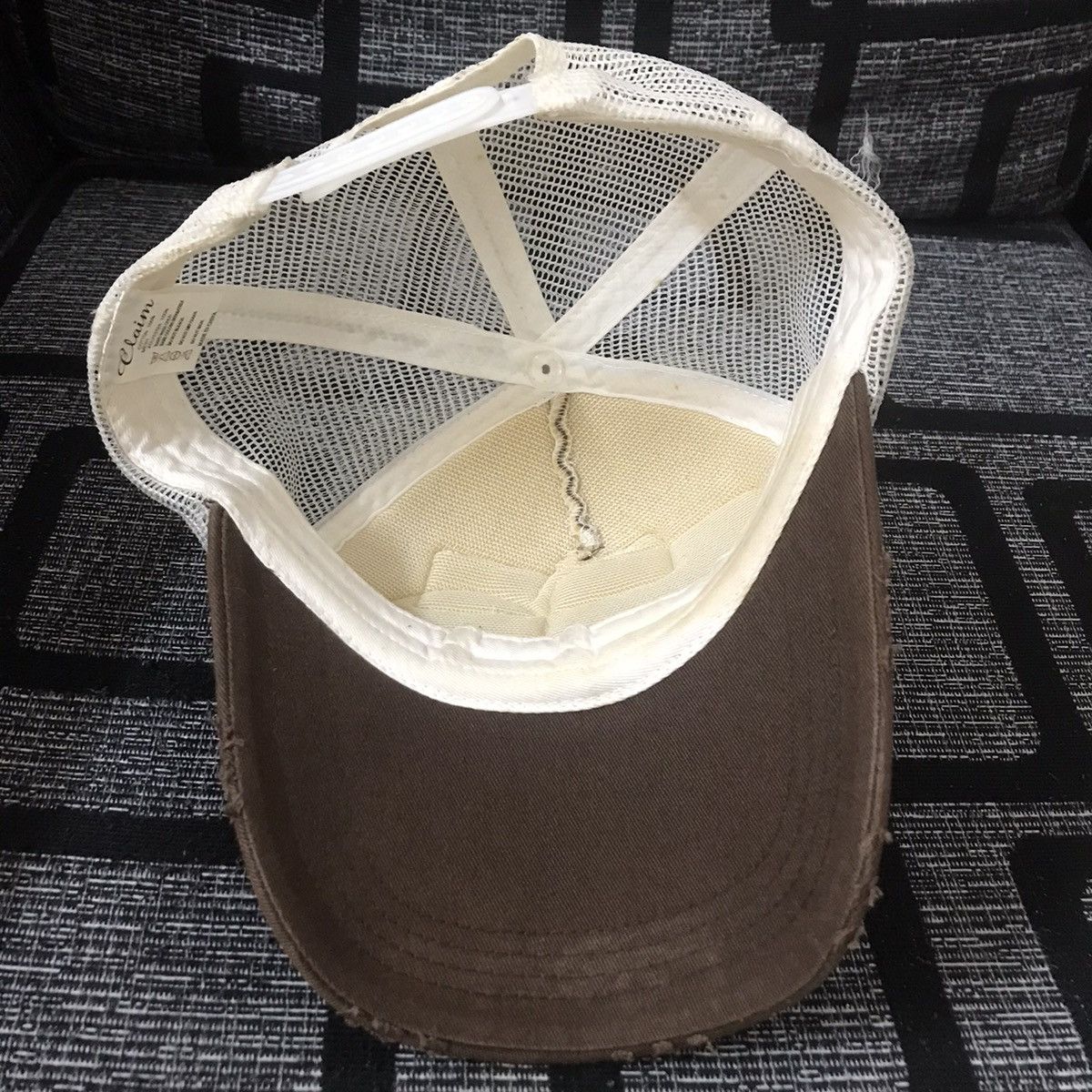 Japanese Brand × Vintage STEAL🔥 RARE DISTRESSED NRNA Trucker Hat Size ONE SIZE - 6 Thumbnail