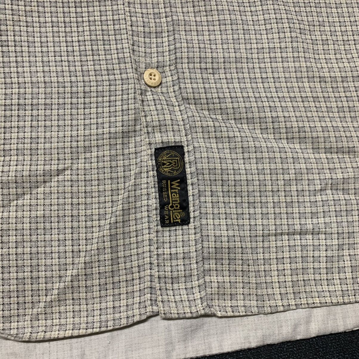 💥Vintage Wrangler Rugged Wear Double Pocket Button Up