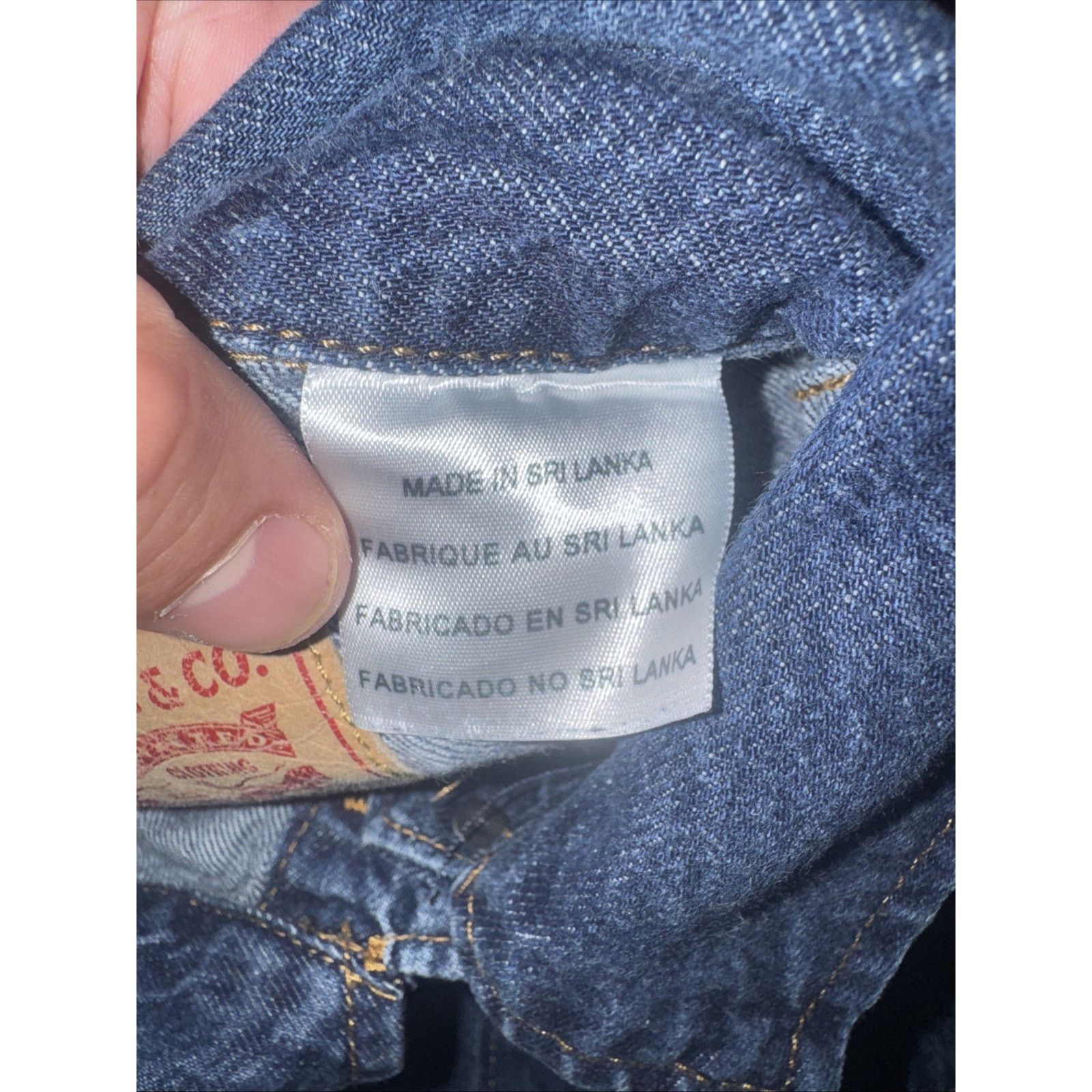 Levi's Kids Levi’s Denim Jacket Blue Small 17x19 Size US S / EU 44-46 / 1 - 4 Thumbnail