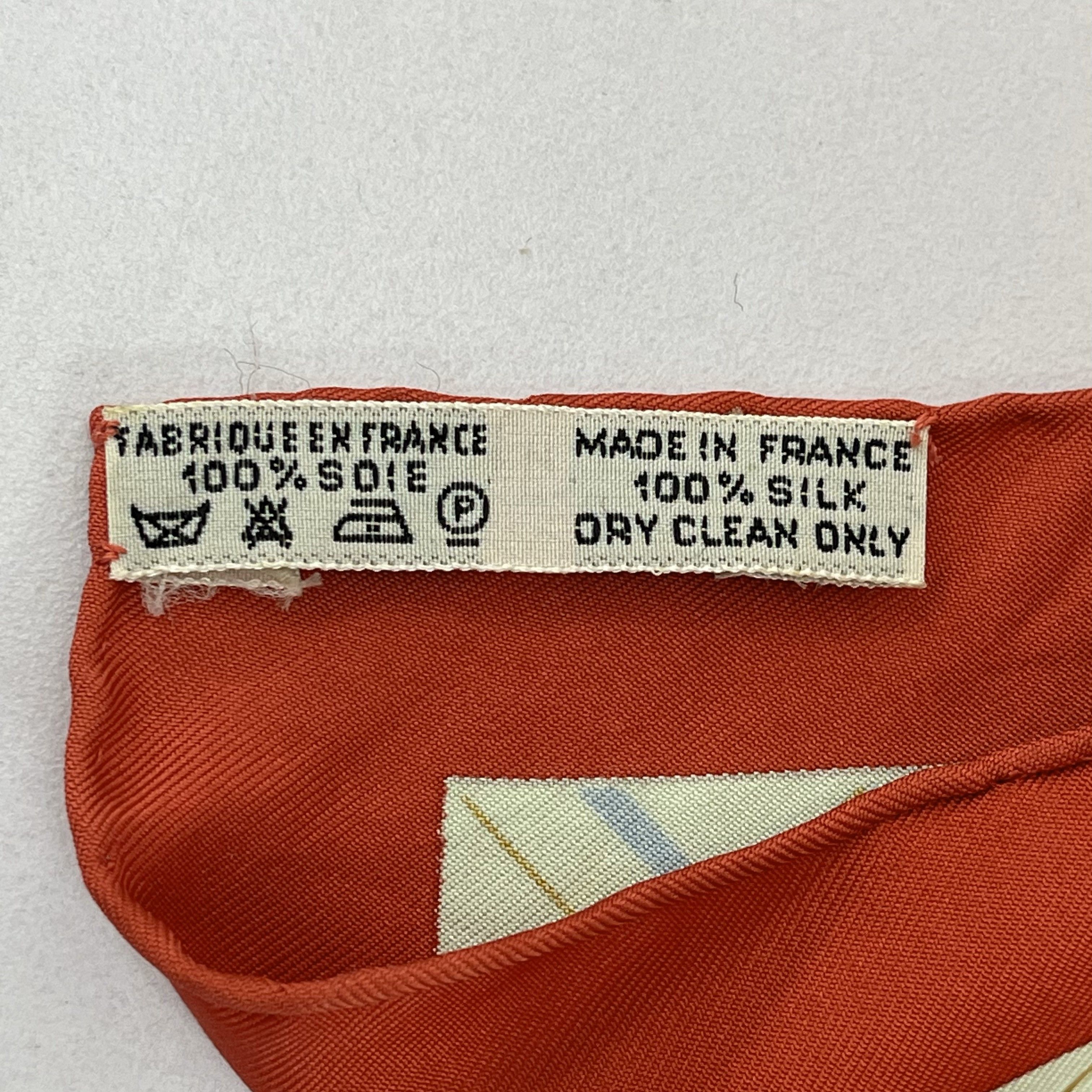 Hermes Vintage Hermès Paris Hommage A Mozart Silk Scarf - S7007 Size ONE SIZE - 11 Thumbnail