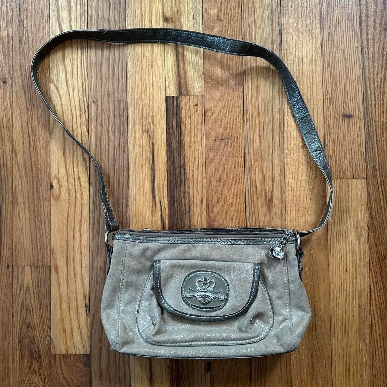 Vintage Kathy Van Zeeland Handbag Wallet Charms Flap Pocket Size ONE SIZE - 1 Thumbnail