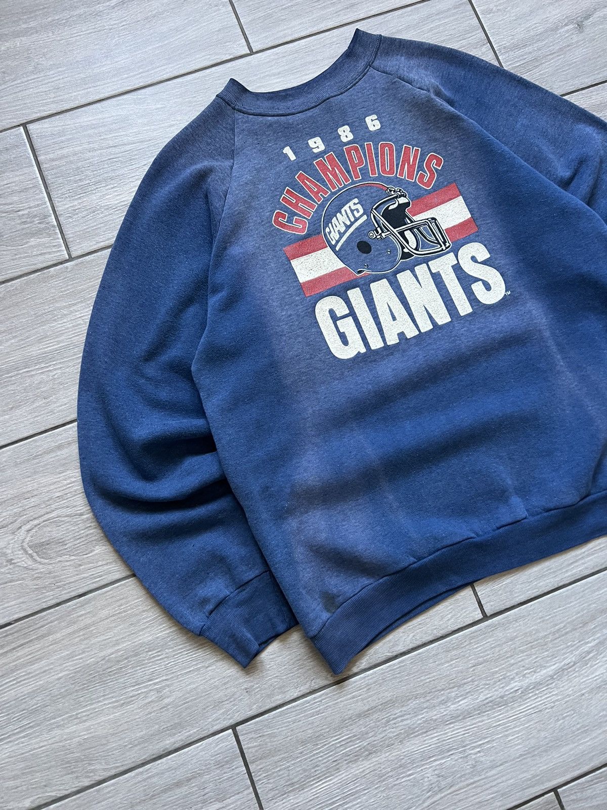 Vintage 1986 New York Giants Superbow Champions Sweatshirt Size US M / EU 48-50 / 2 - 4 Thumbnail