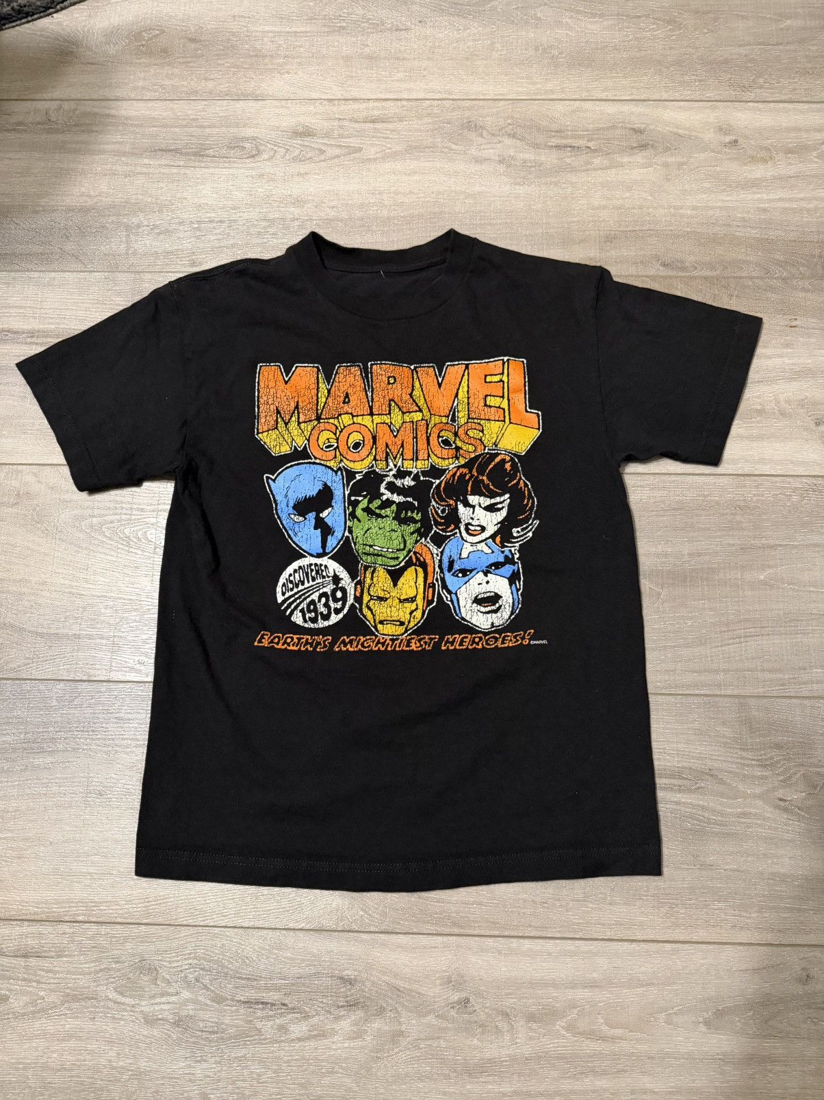 Vintage Vintage Marvel Tee Size US S / EU 44-46 / 1 - 1 Thumbnail
