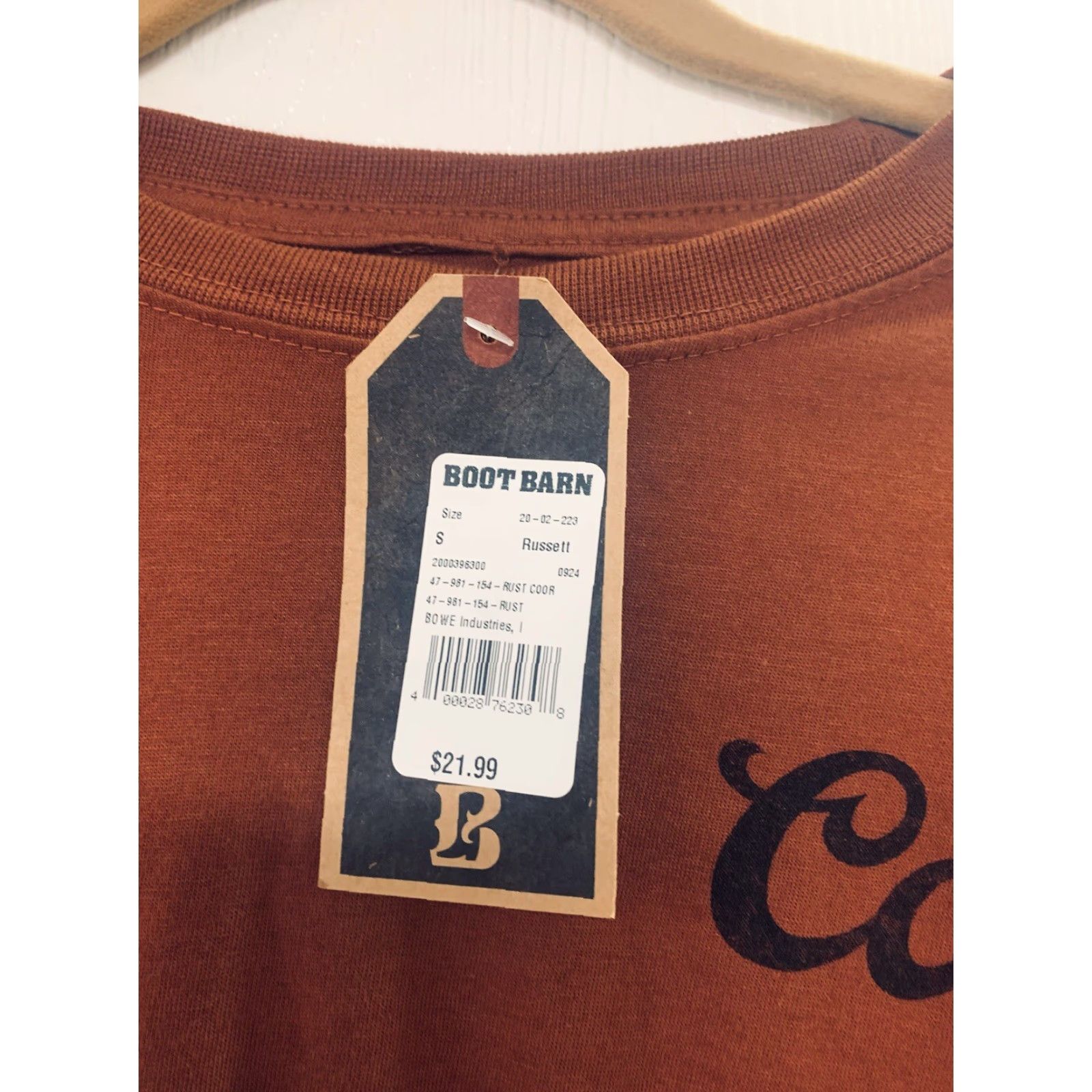 Vintage Coors Light Shirt Men Brown Short Sleeve Crew Neck Logo T-Shirt Small Nwt Size US S / EU 44-46 / 1 - 2 Thumbnail