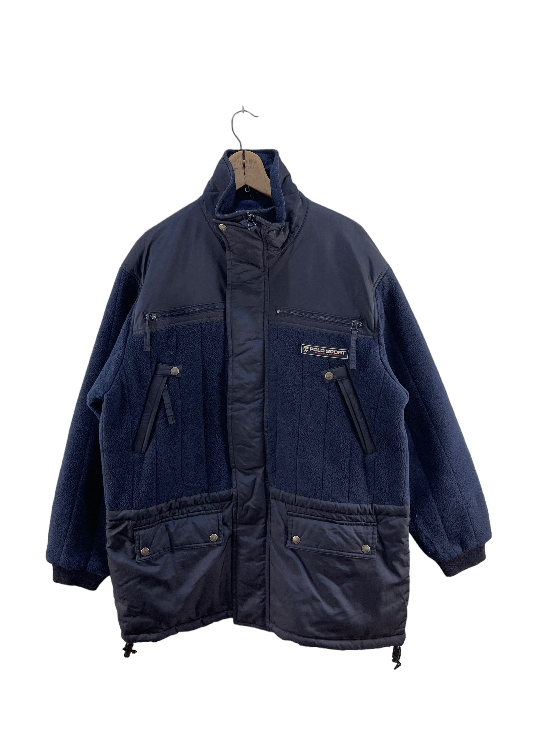 Polo Ralph Lauren Vintage Polo Sport Ralph Lauren Fleece Jacket Size L / US 10 / IT 46 - 1 Thumbnail