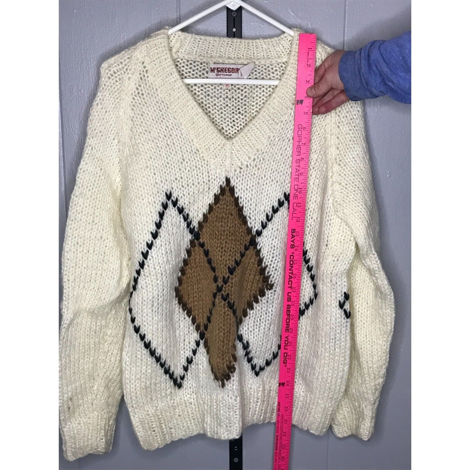 McGregor × Vintage Vintage McGregor Sportswear Wool Acrylic Pullover Crewneck S Size US M / EU 48-50 / 2 - 6 Thumbnail