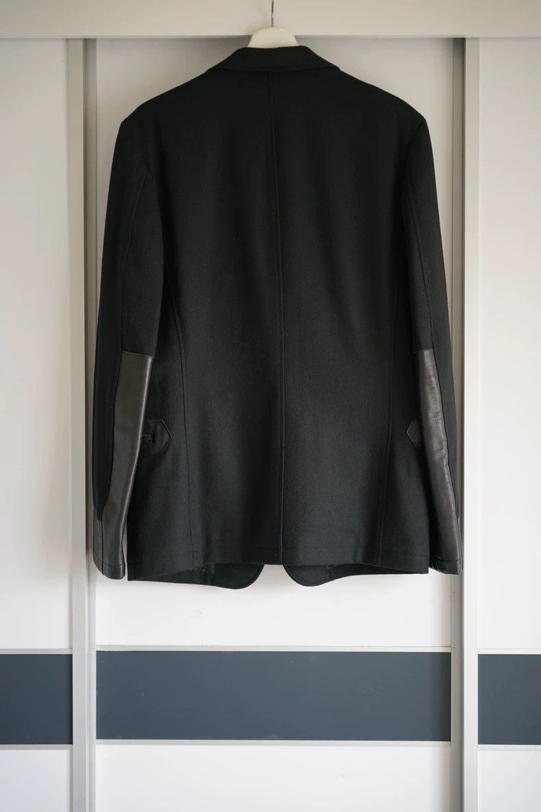 Yohji Yamamoto Yohji Yamamoto size 2 15aw leather suit with leather suit 2 Size 38R - 2 Thumbnail