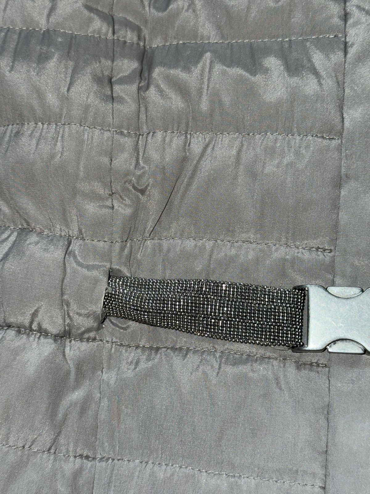 Brunello Cucinelli × Designer Brunello Cucinelli luxury belted puffer down vest gilet Size M / US 6-8 / IT 42-44 - 8 Thumbnail
