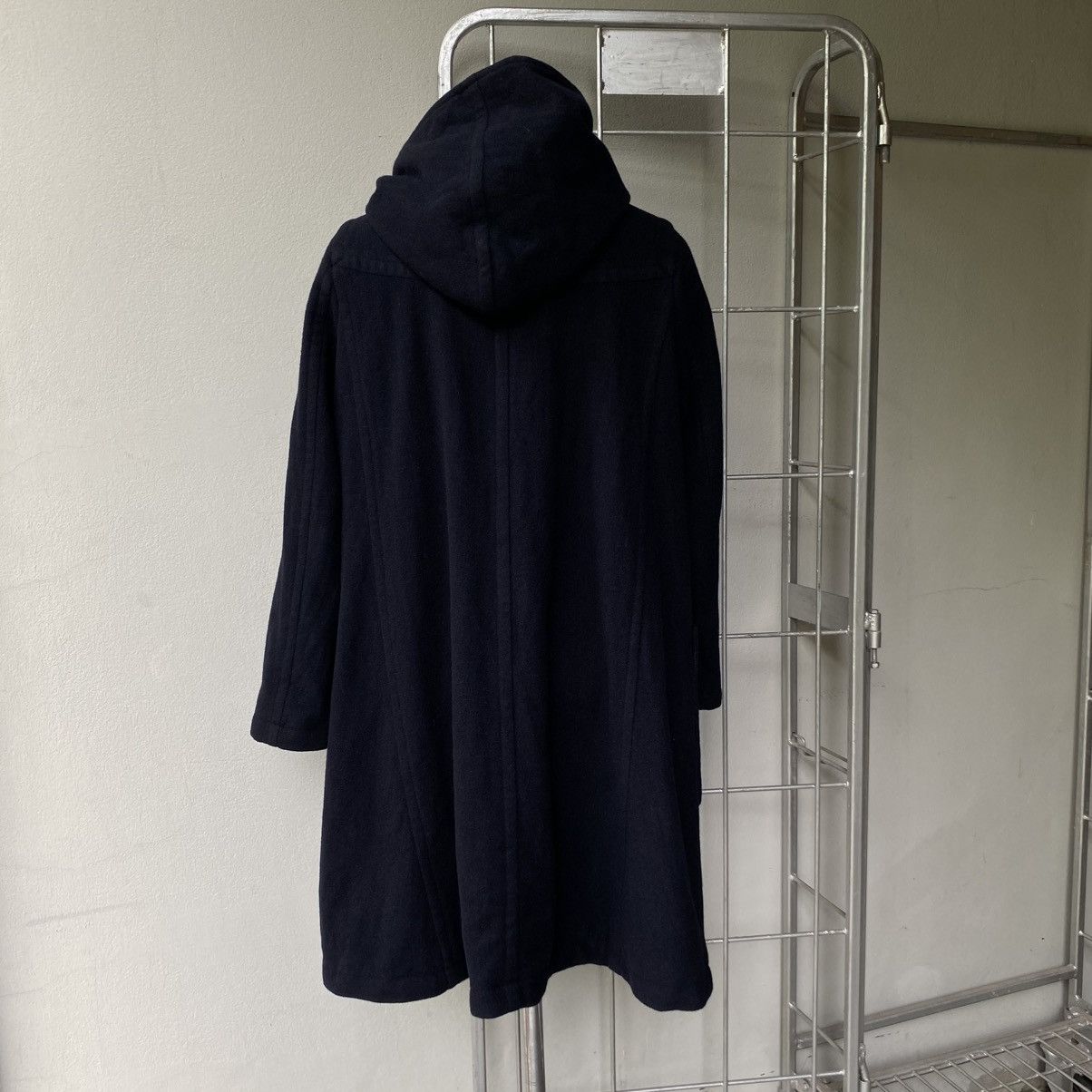 Zucca ZUCCA Black Wool Coat Size M / US 6-8 / IT 42-44 - 8 Thumbnail