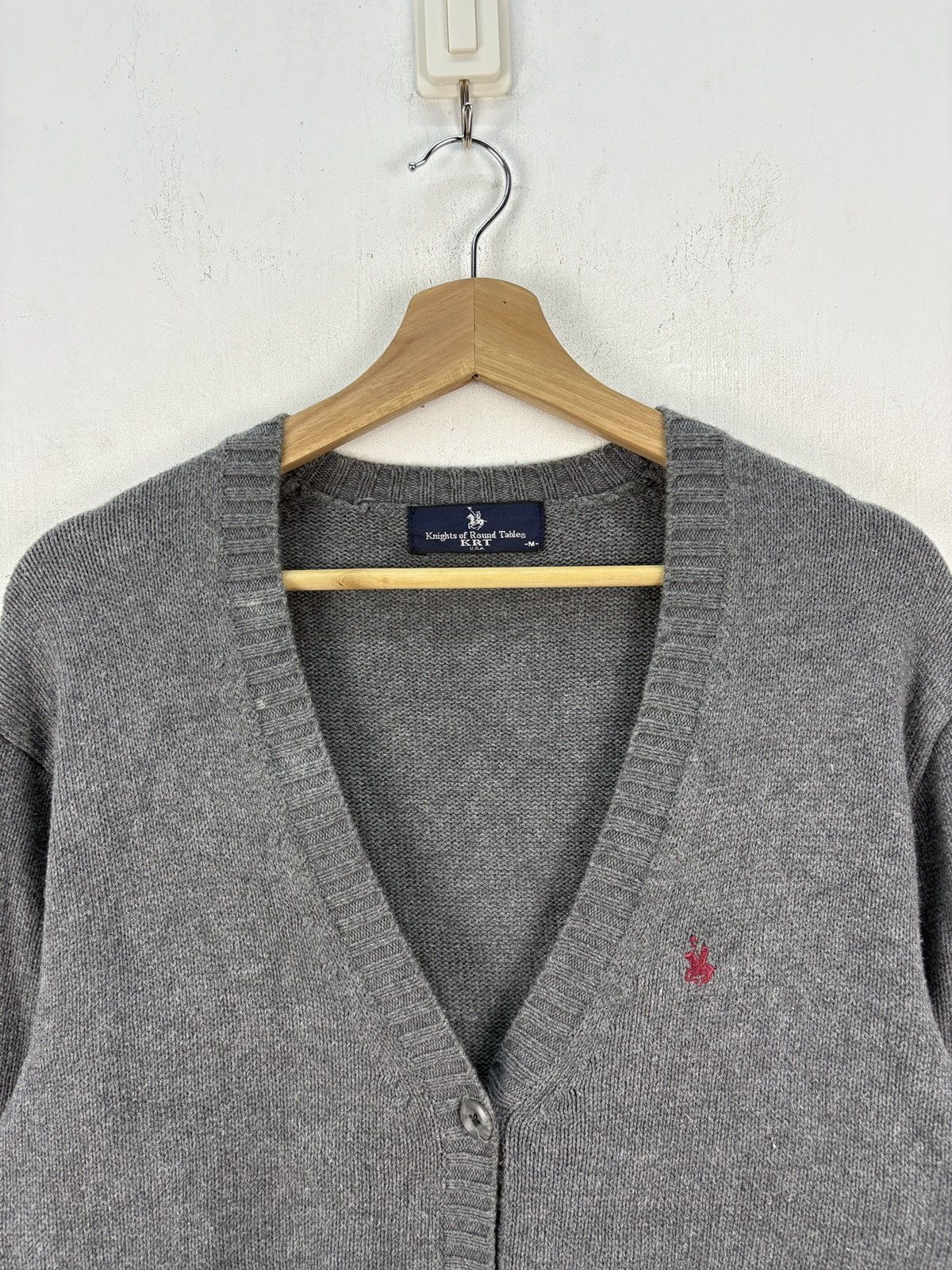 Vintage Vintage 90s Knight Of Round Table Cardigan Jacket Size US M / EU 48-50 / 2 - 3 Thumbnail