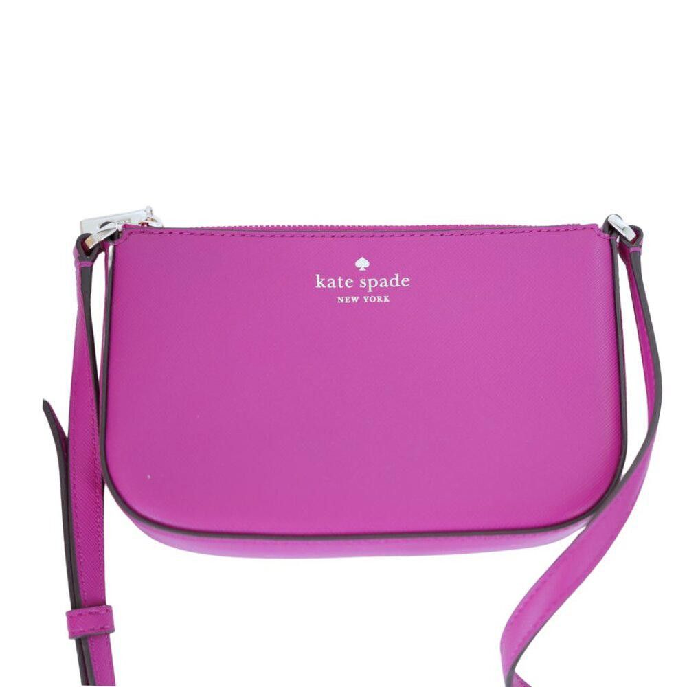 Designer Kate Spade Purple Small Crossbody Purse Size ONE SIZE - 3 Thumbnail