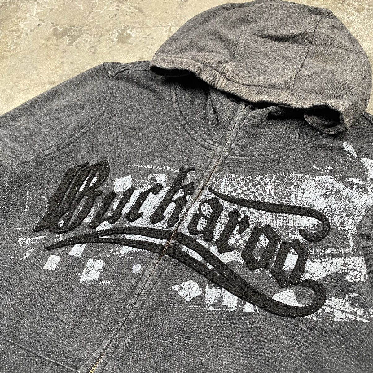 Japanese Brand × Vintage y2k Buckaroo Tribal Poem Spellout Zipped Up Size US M / EU 48-50 / 2 - 2 Thumbnail