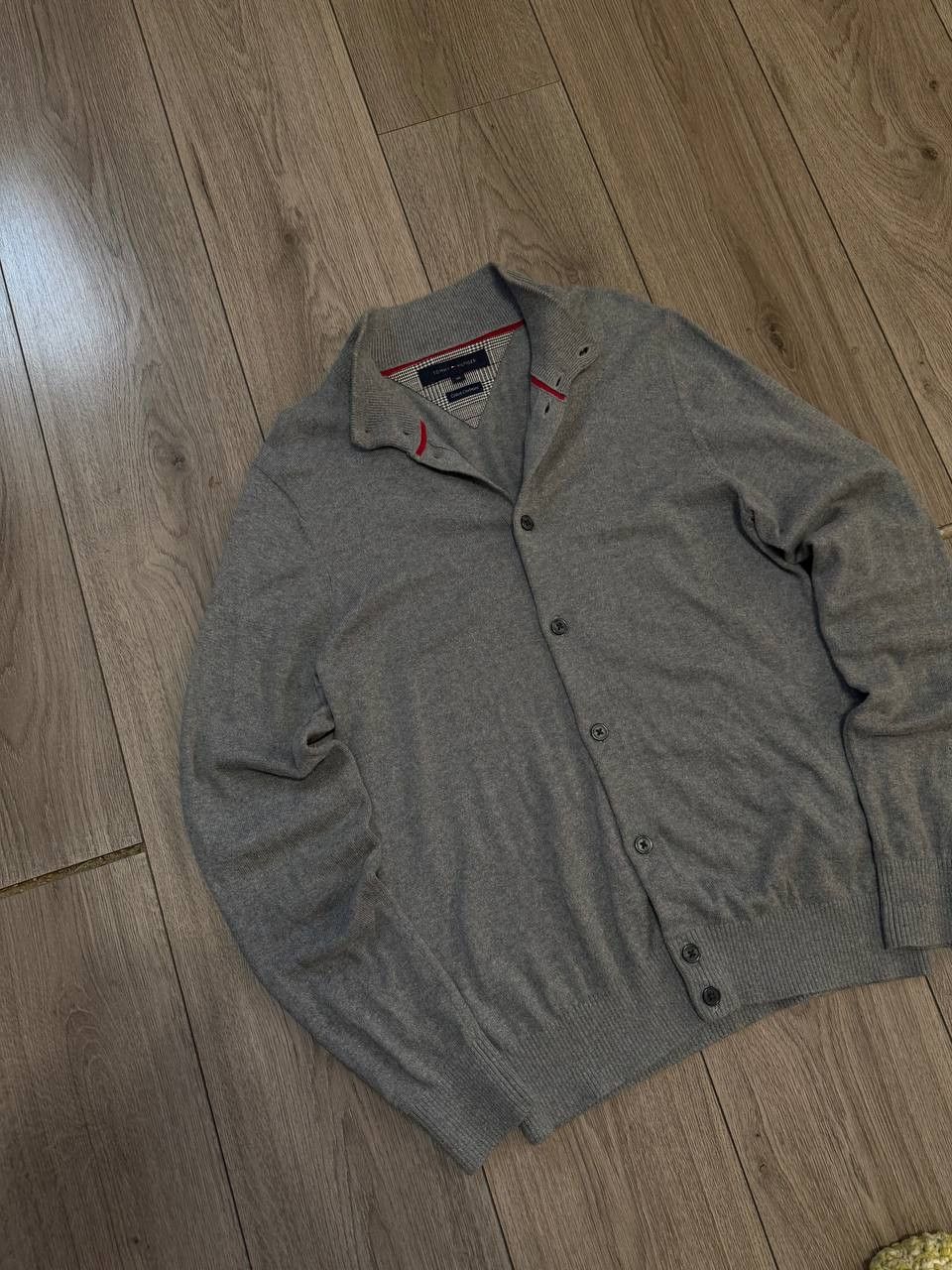 Tommy Hilfiger Tommy Hilfiger Cardigan Cotton Cashmere Gray Mens SIze XS/S Size US S / EU 44-46 / 1 - 2 Thumbnail