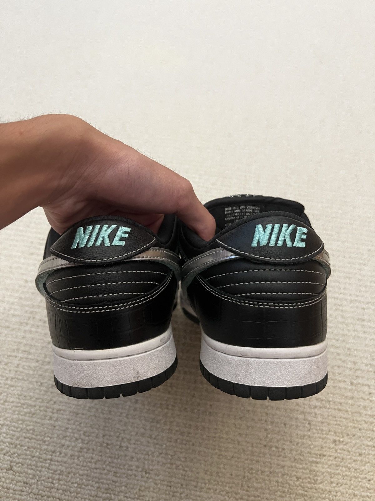 Diamond Supply Co. 2018 Black Nike SB x Diamond Supply Co Size US 10.5 / EU 43-44 - 4 Thumbnail