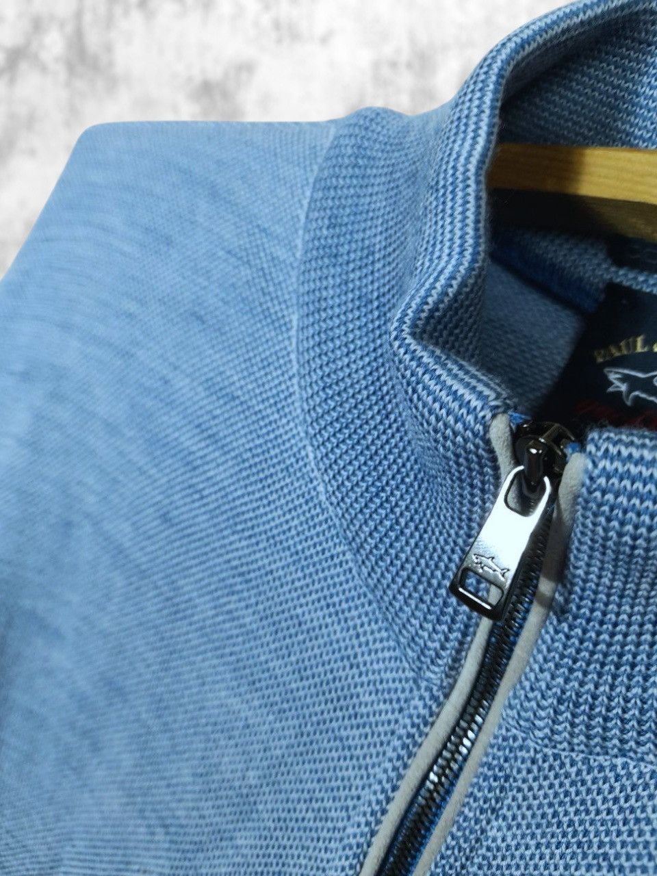 Other Paul & Shark Blue Knitted Zip Up Pullover new Size US XL / EU 56 / 4 - 4 Thumbnail