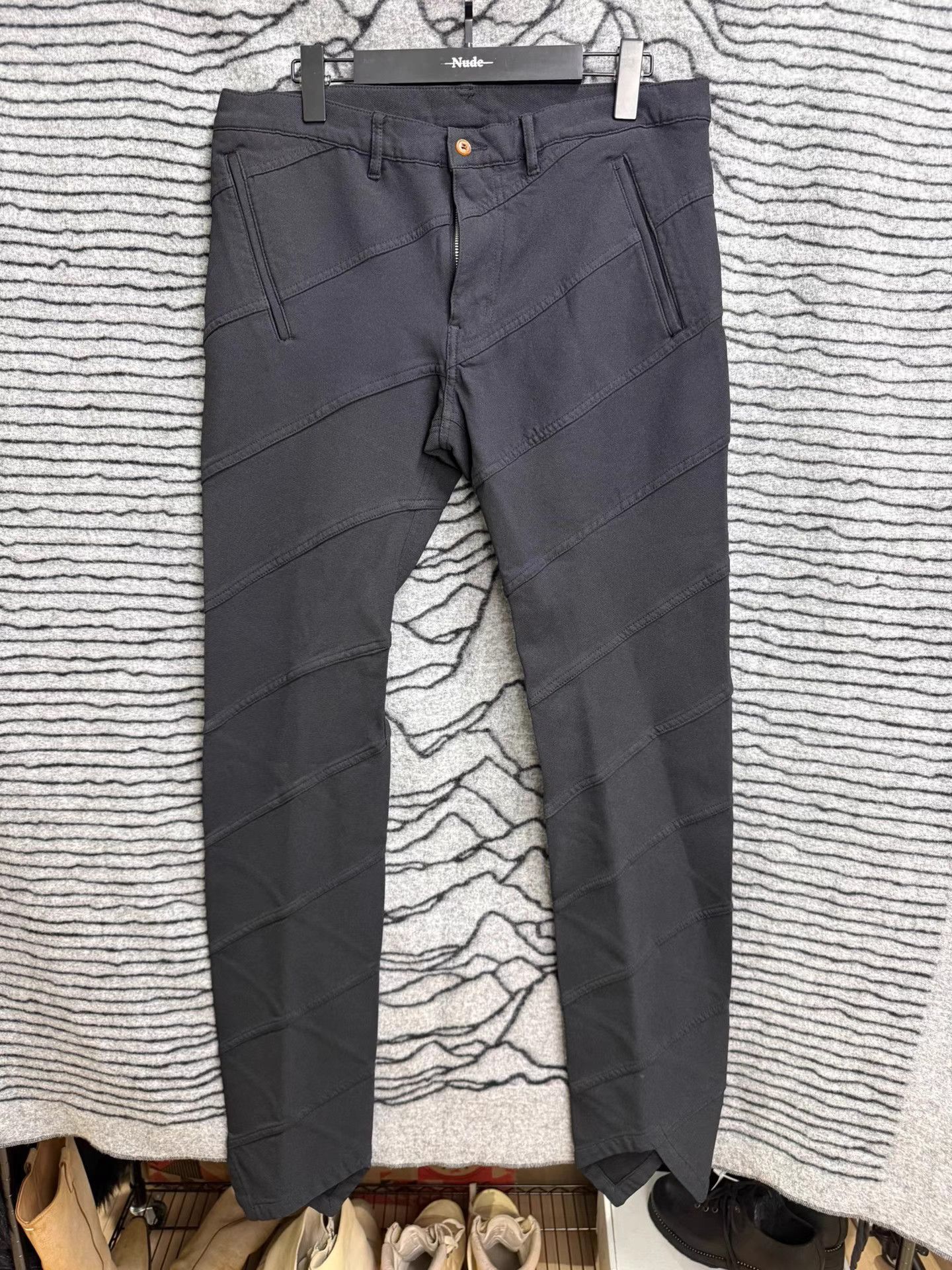 Comme des Garcons Homme Plus Comme des Garçons Homme Plus Spiral Trousers K20 Size US 35 - 1 Thumbnail