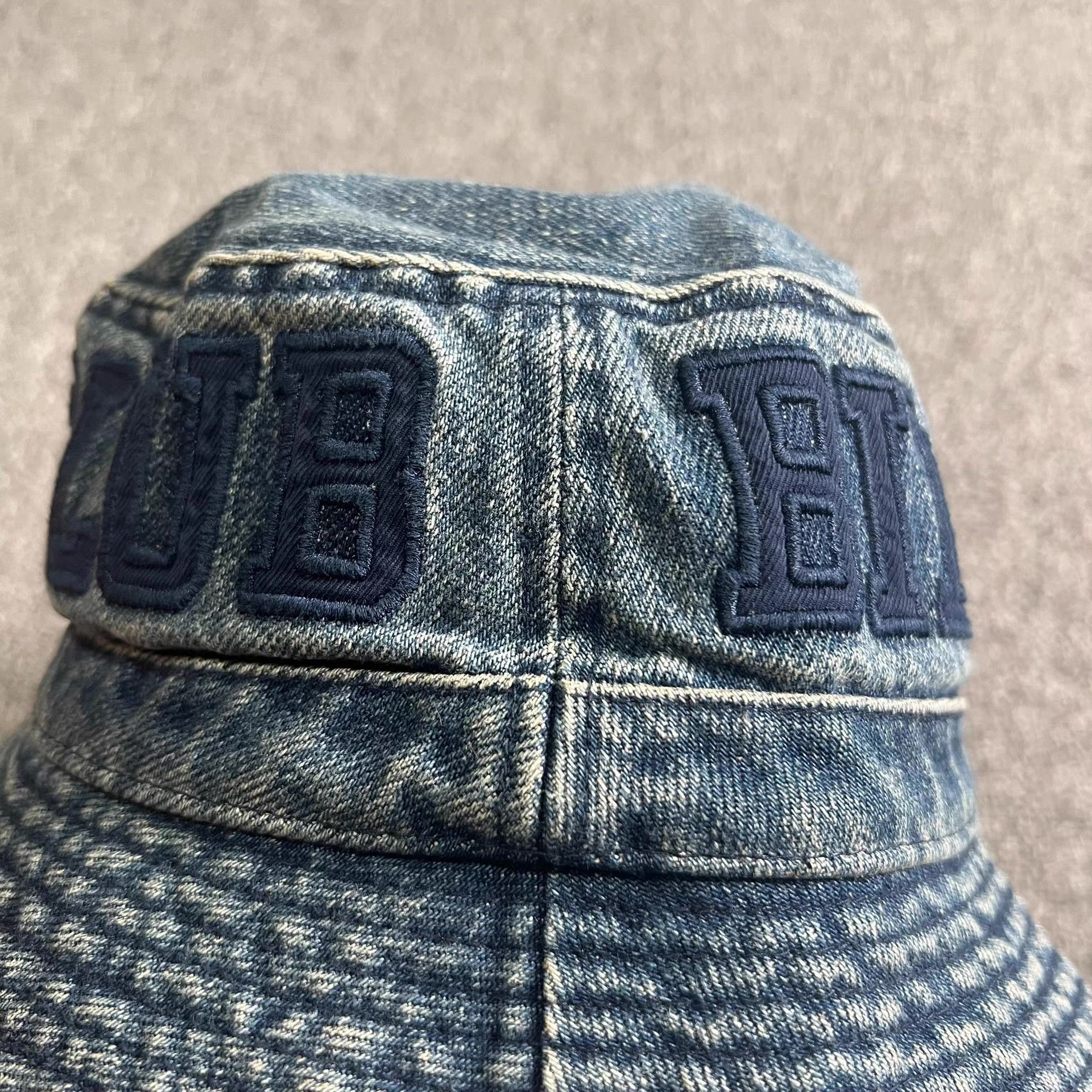 Billionaire Boys Club BBC Heavy-Duty Washed Embroidered Bucket Hat / Sun Hat Q7 Size ONE SIZE - 7 Thumbnail