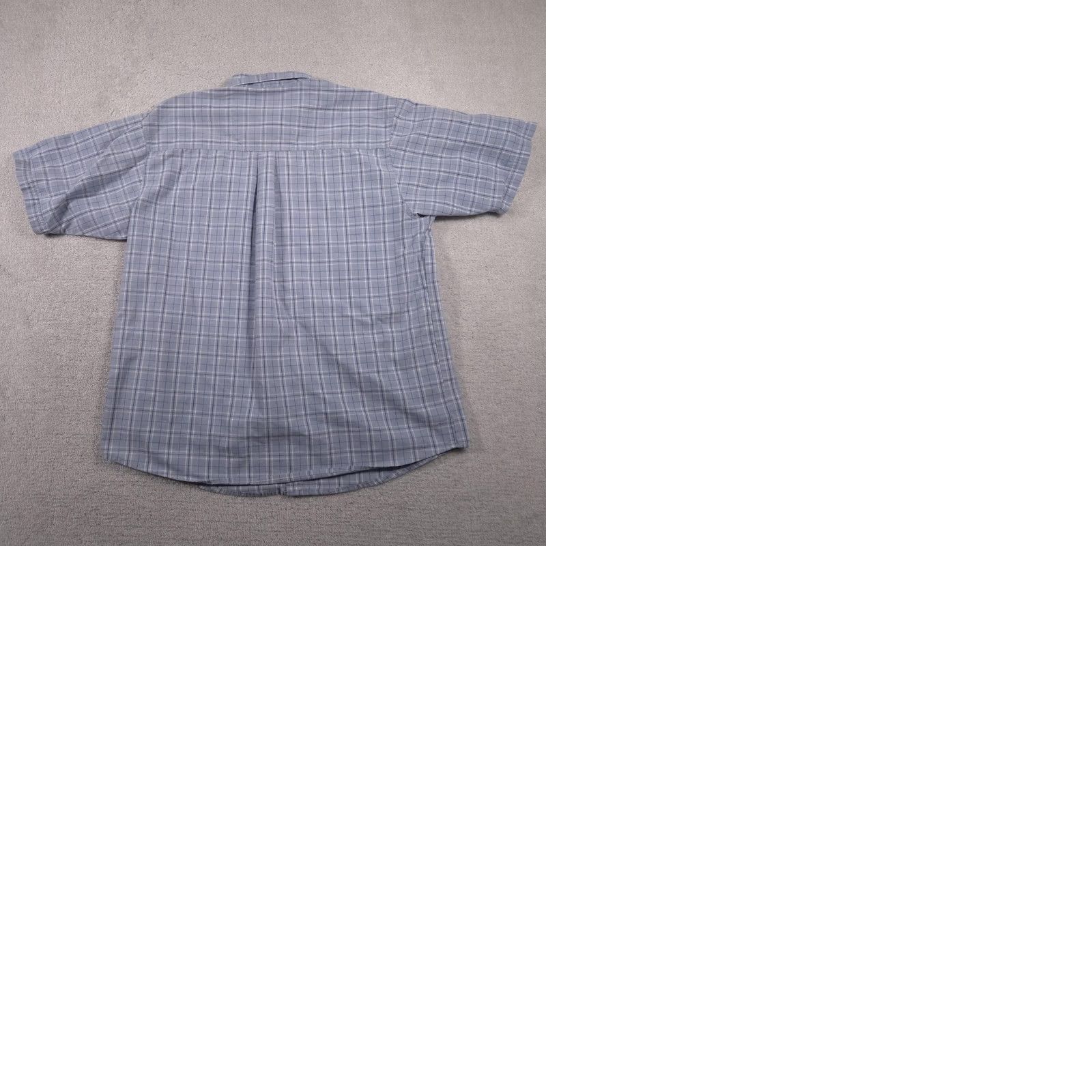 Wrangler VINTAGE Wrangler Shirt Mens 2XL Blue Plaid Button-Down Short Sleeve Rugged Wear Pocket Size US XXL / EU 58 / 5 - 9 Thumbnail