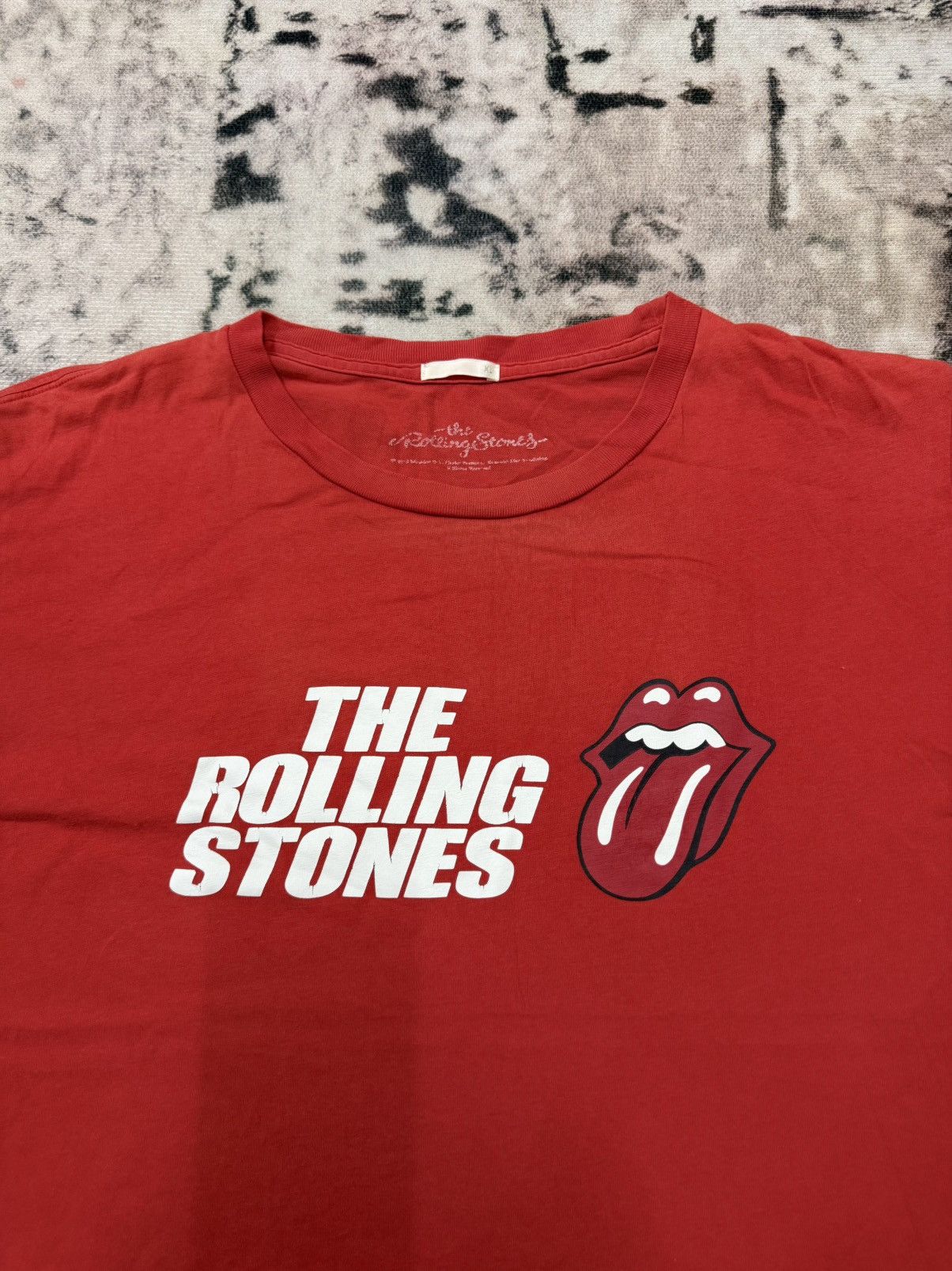 Band Tees × GU × The Rolling Stones Gu x The Rolling Stones Band Boxy Tshirt Size US L / EU 52-54 / 3 - 4 Thumbnail