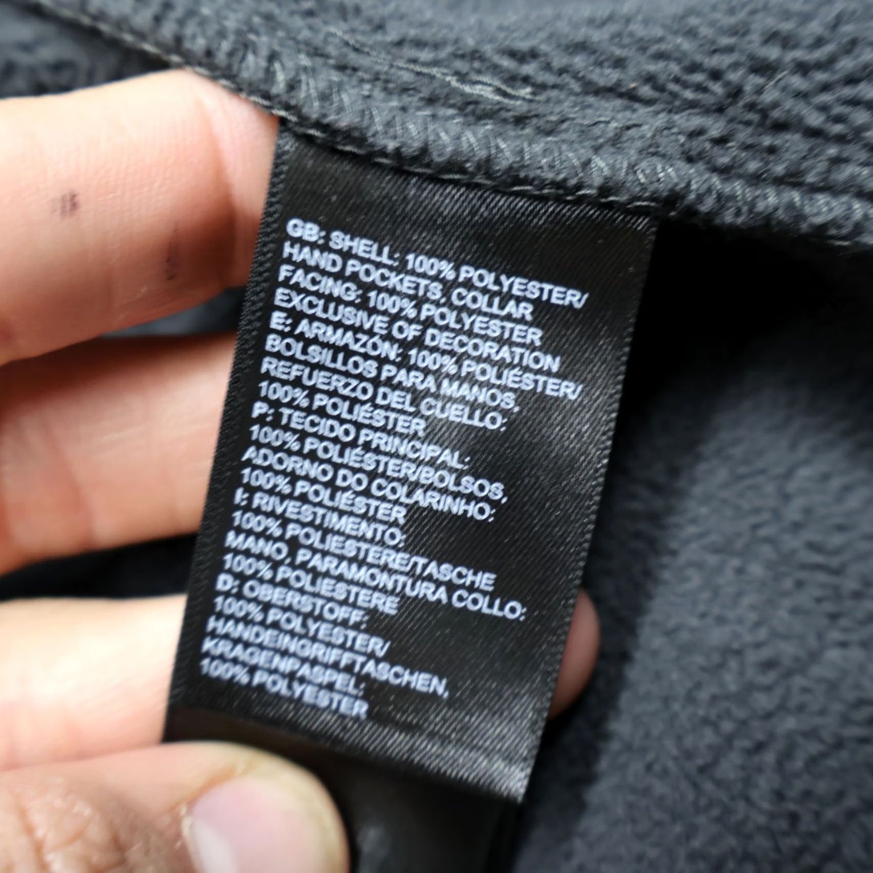 The North Face The North Face Jacket Mens Large Grey Softshell Fleece Lined Wind Rain Full Zip Hike Size US L / EU 52-54 / 3 - 7 Thumbnail