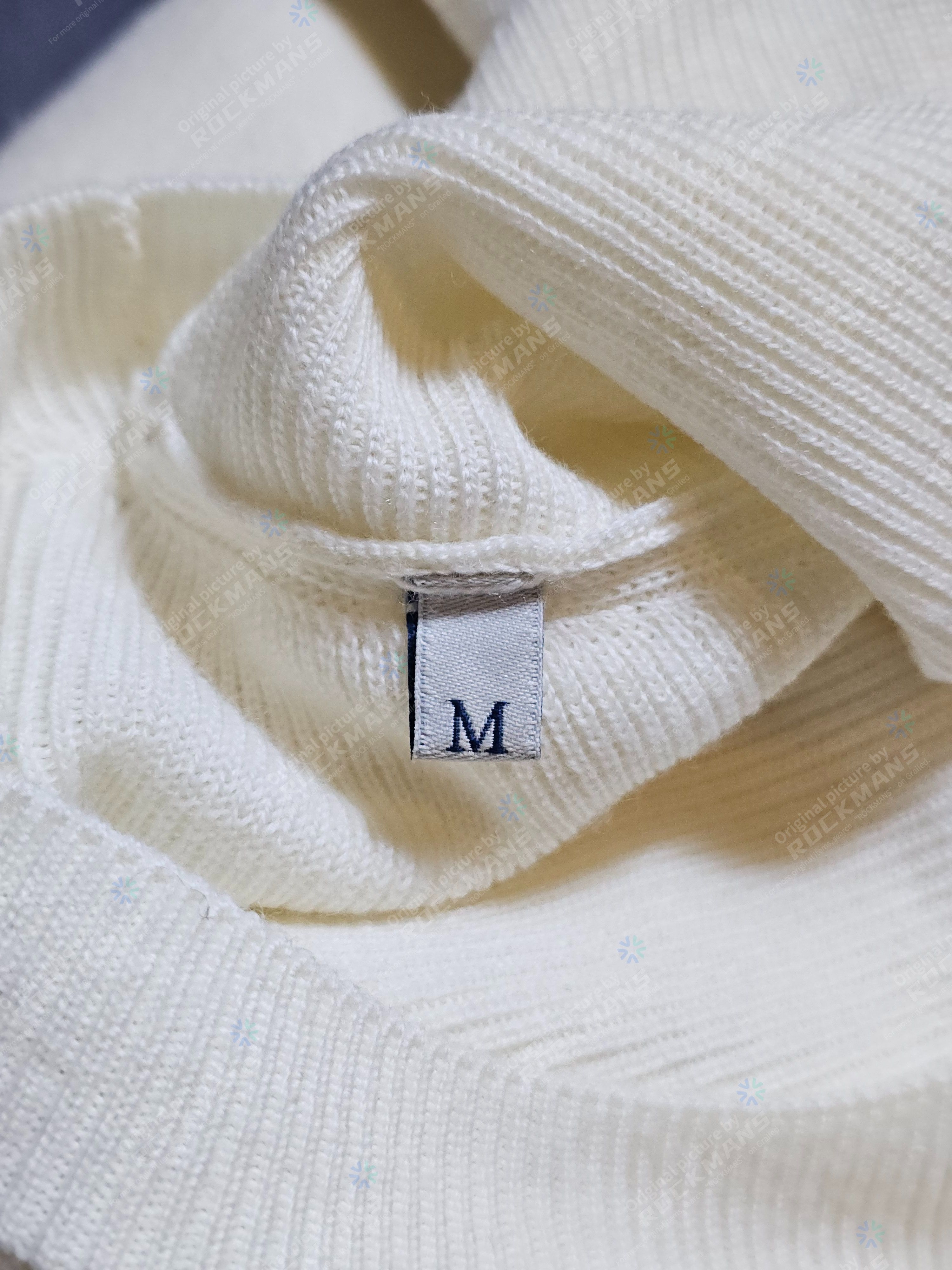 Moncler Moncler Unisex Both sleeves Oversize Wool Knit Sweater M Size US M / EU 48-50 / 2 - 7 Thumbnail