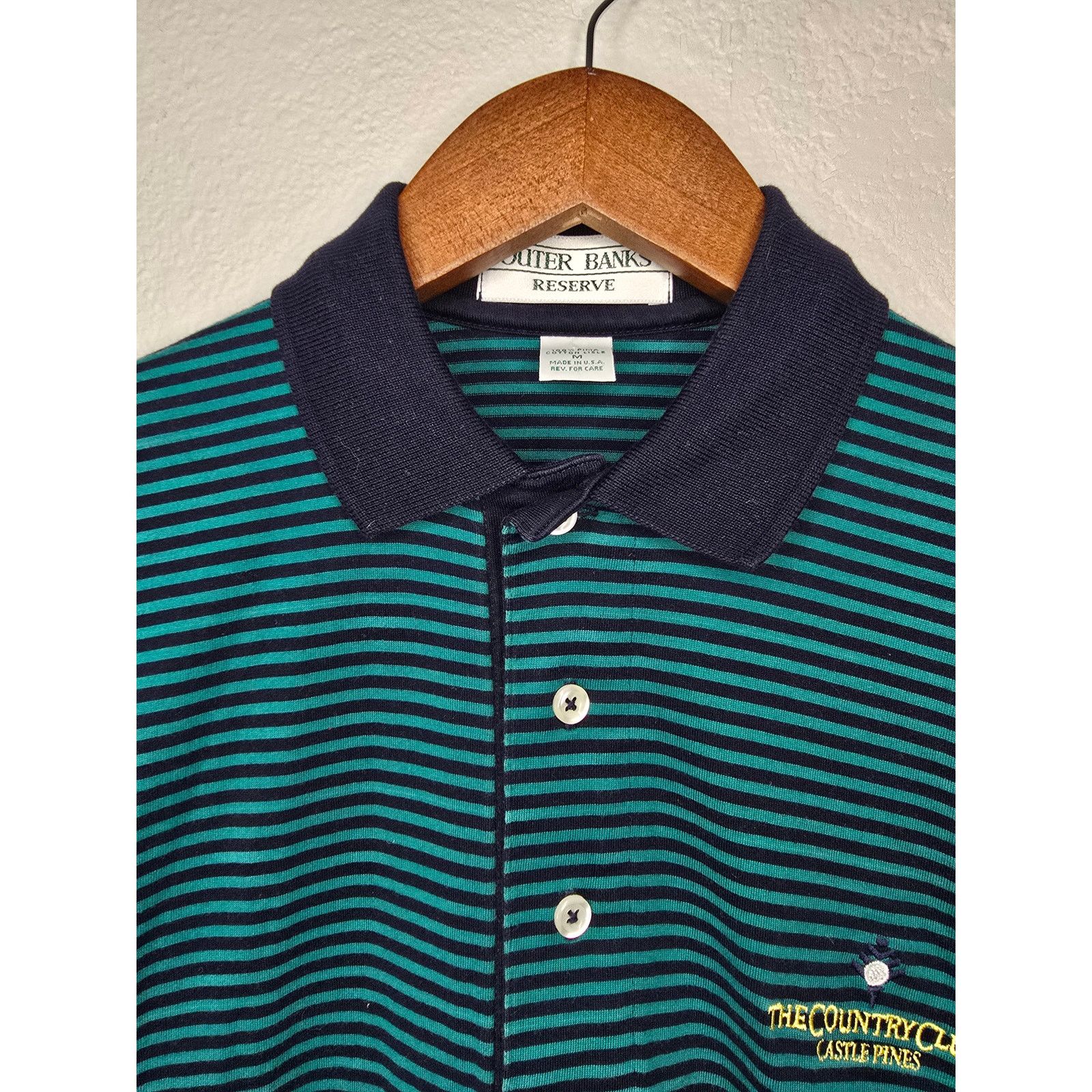 Reserved Outer Banks Reserve The Country Club Castle Pines Golf Polo Size US M / EU 48-50 / 2 - 3 Thumbnail