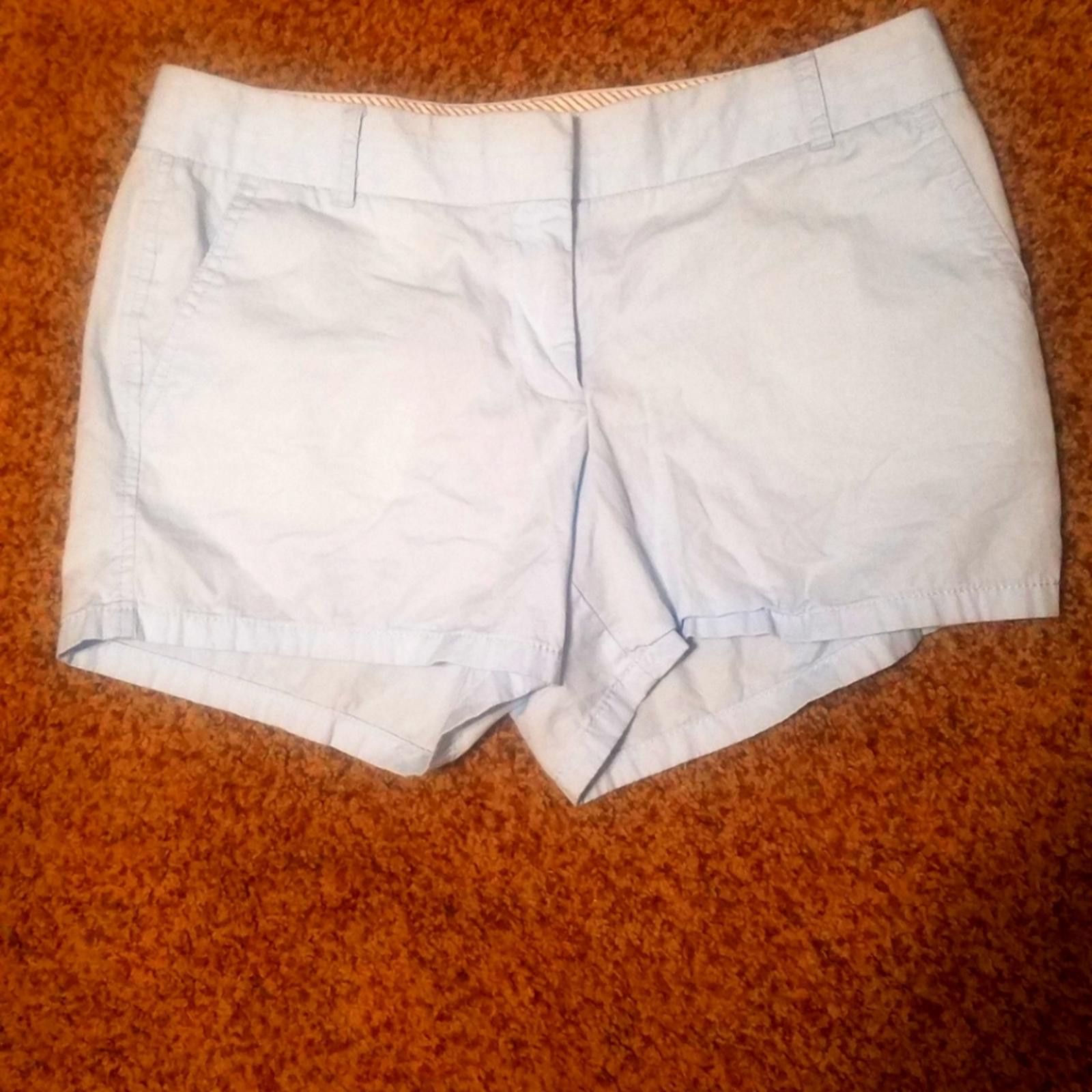 J.Crew J Crew Chino Broke In Blue Shorts Size 8 Size 30" / US 8 / IT 44 - 1 Thumbnail