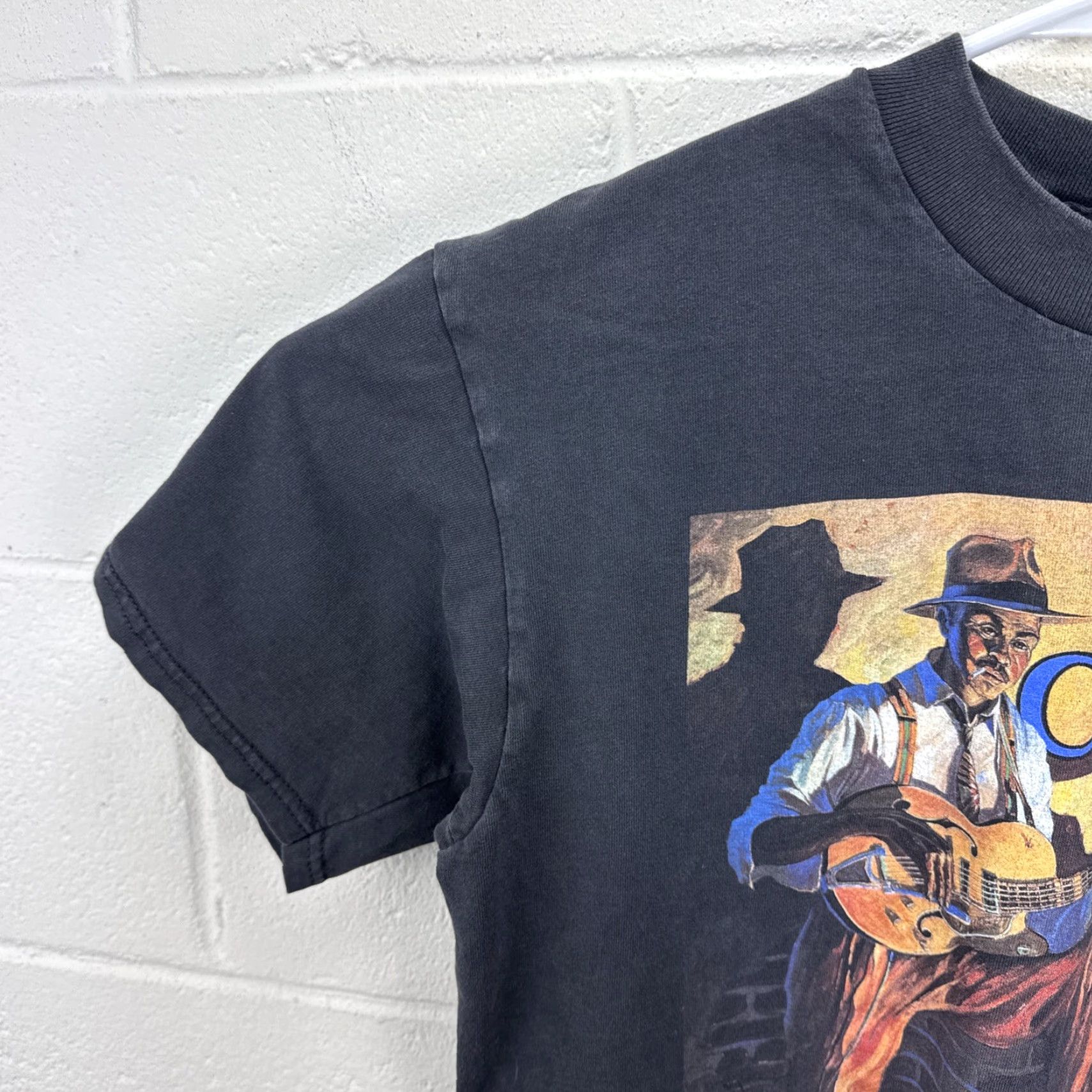 Vintage VINTAGE Blue Chicago T-Shirt Rambler 1994 Unisex Adults Crew Neck Short Sleeve Black Cotton Logo Spellout Graphic Print USA 90s Art Style Size US L / EU 52-54 / 3 - 6 Thumbnail