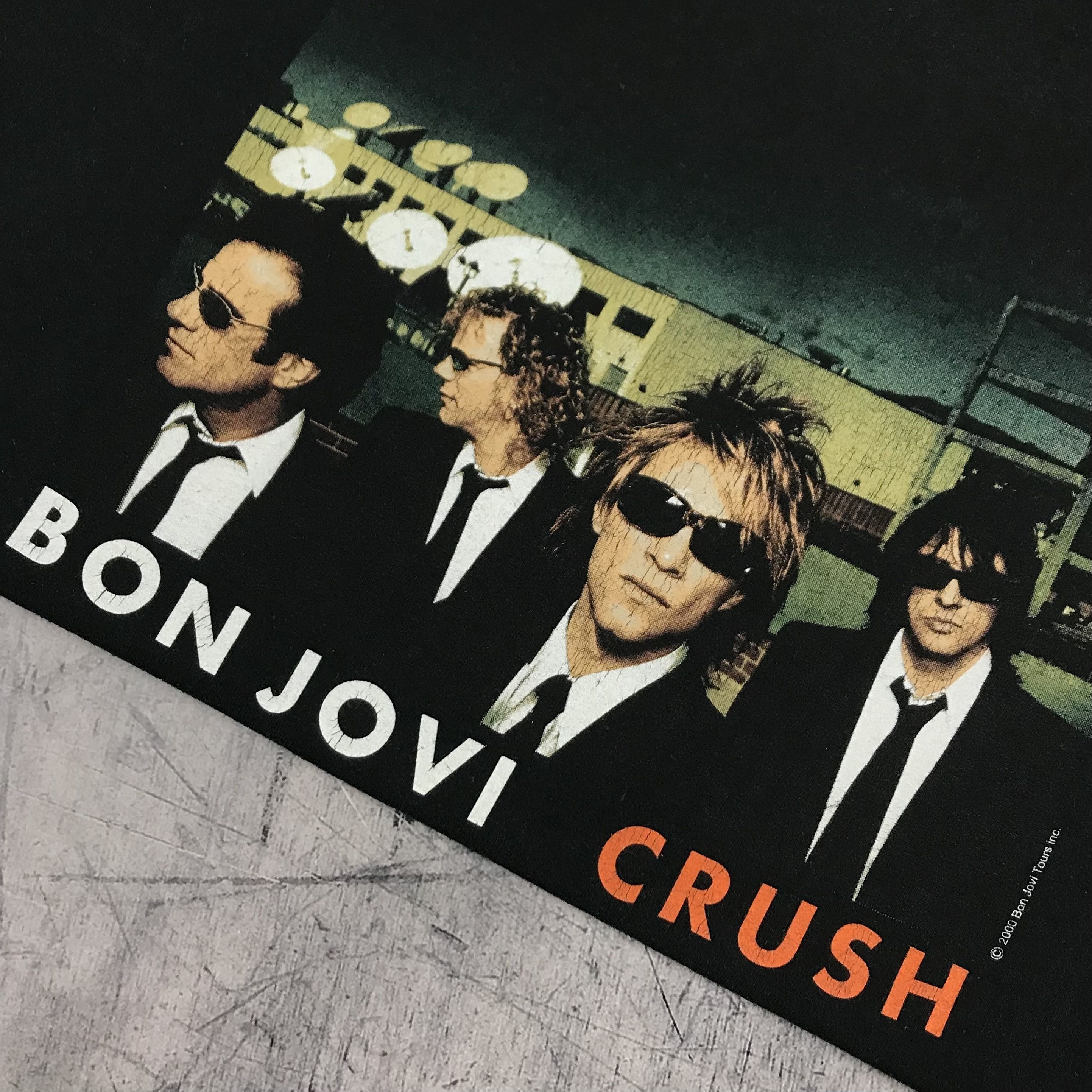 Band Tees Bon Jovi Crush Tour 2000 Tee Size US L / EU 52-54 / 3 - 3 Thumbnail