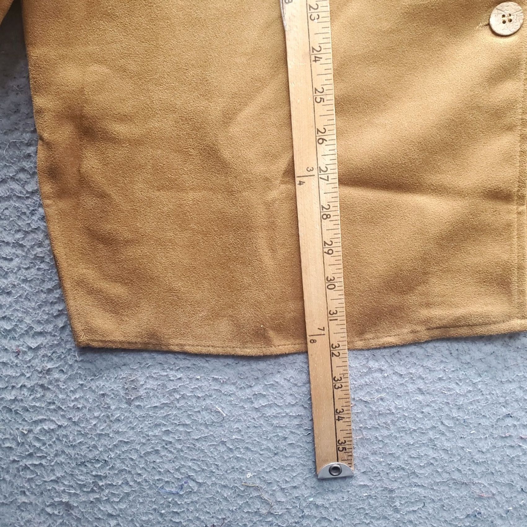 Coldwater Creek Coldwater Creek Button-Up Long Shirt Womens L Brown Notch Collar Front Size L / US 10 / IT 46 - 3 Thumbnail