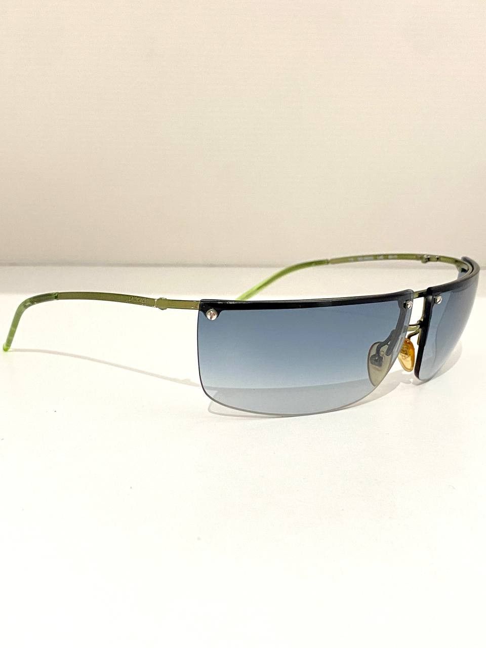 Gucci Gucci GG Logo Rimless Mask Oversized Sunglasses Vintage Y2K Size ONE SIZE - 3 Thumbnail