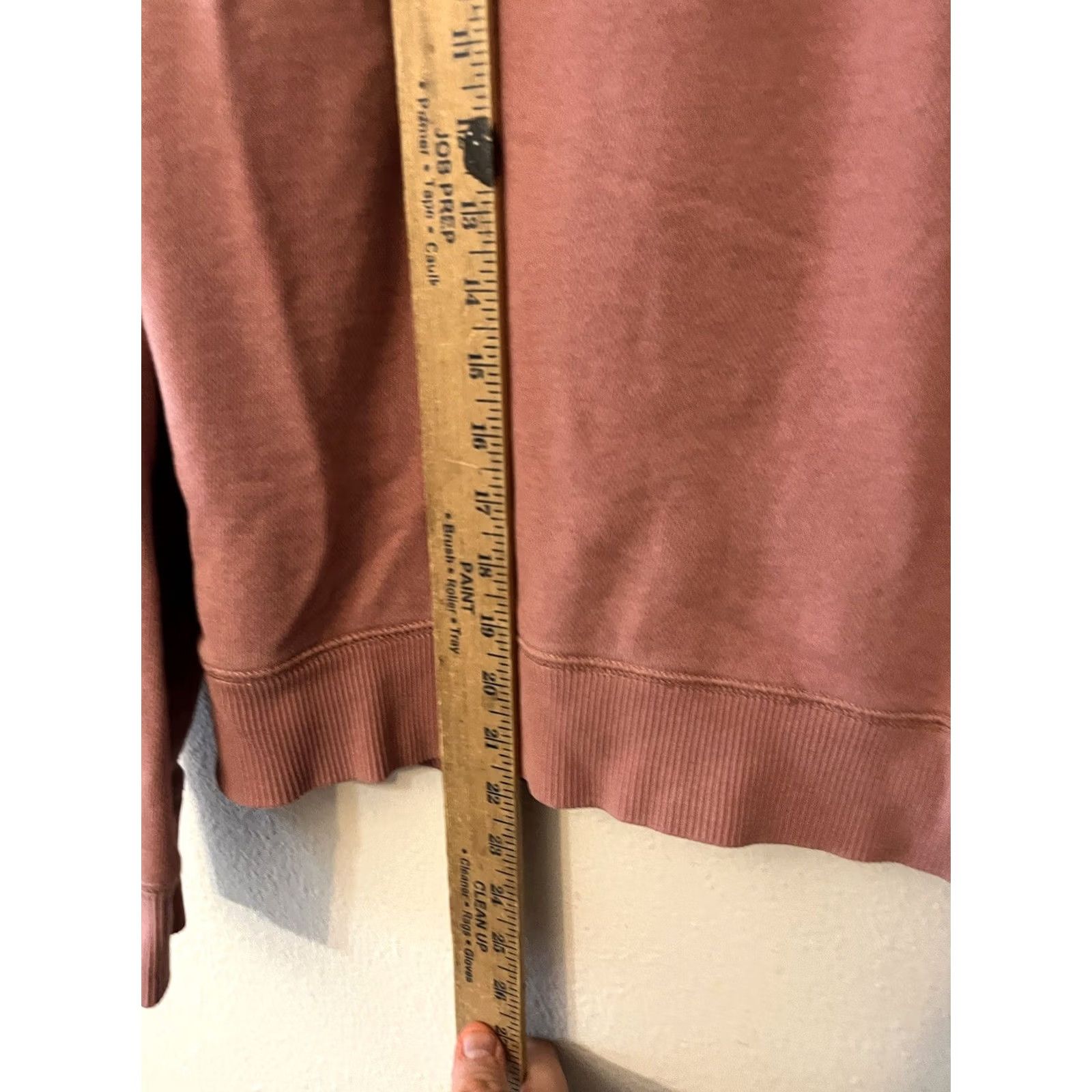Vintage Aerie Hoodie Women's M Pink Salmon Full Zip Drawstring Pockets Hooded Sweater Shirtless? Size M / US 6-8 / IT 42-44 - 4 Thumbnail