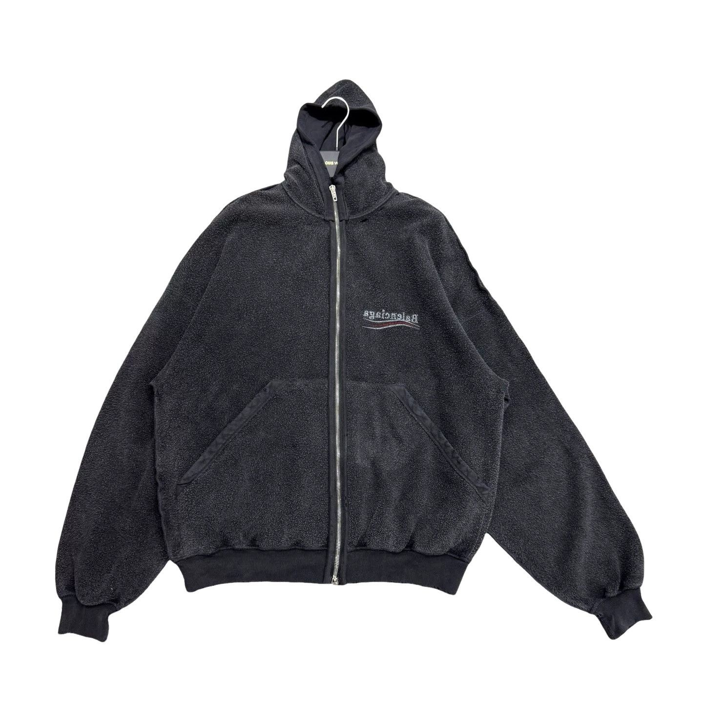 Balenciaga Balenciaga Logo Embroidery Zip Hoodie Size S Size US S / EU 44-46 / 1 - 1 Thumbnail