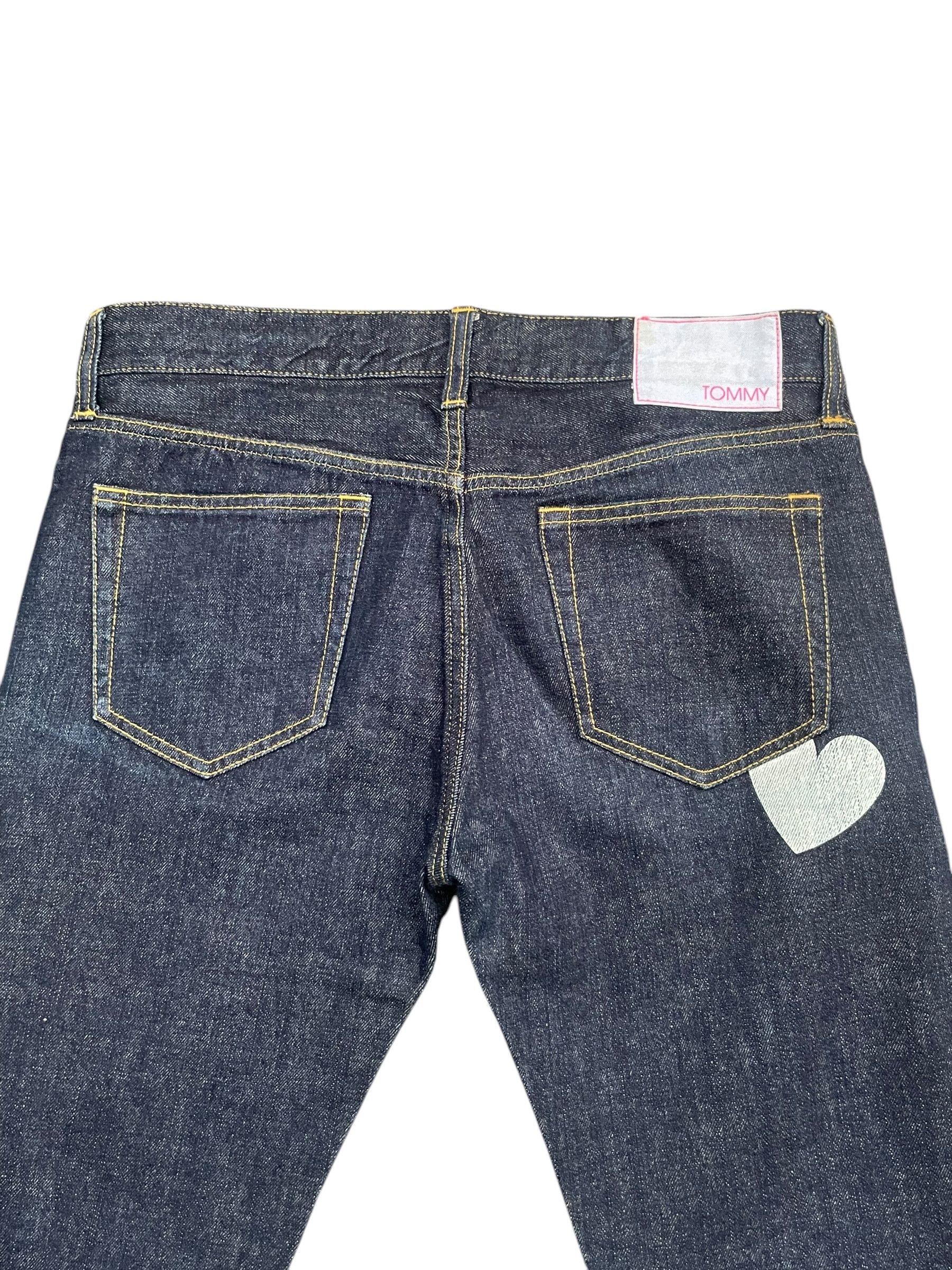 Designer Tommy Custom Painted Denim Size 33" - 6 Thumbnail