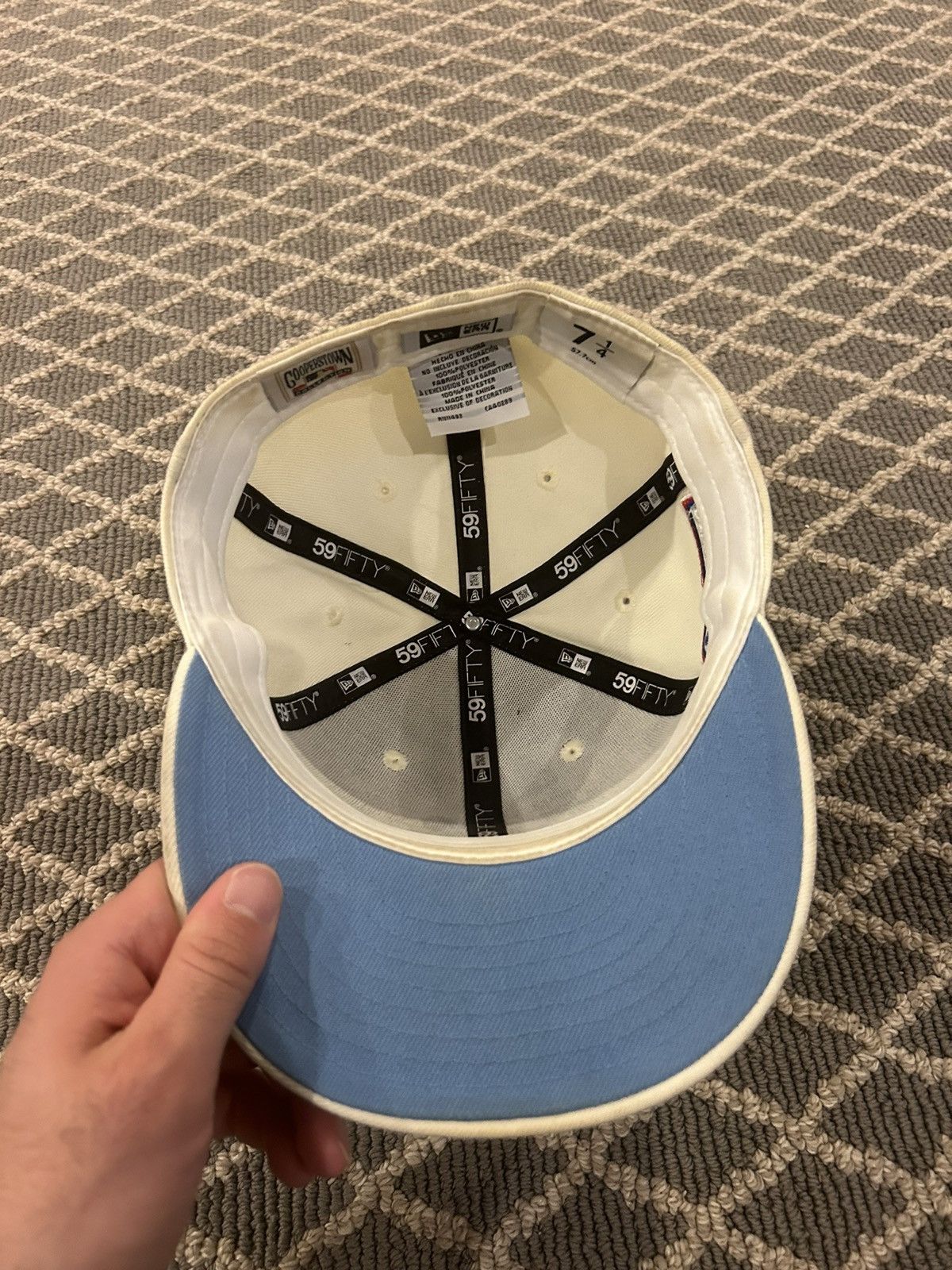 New Era Retro Expos Fitted Hat Size ONE SIZE - 6 Thumbnail