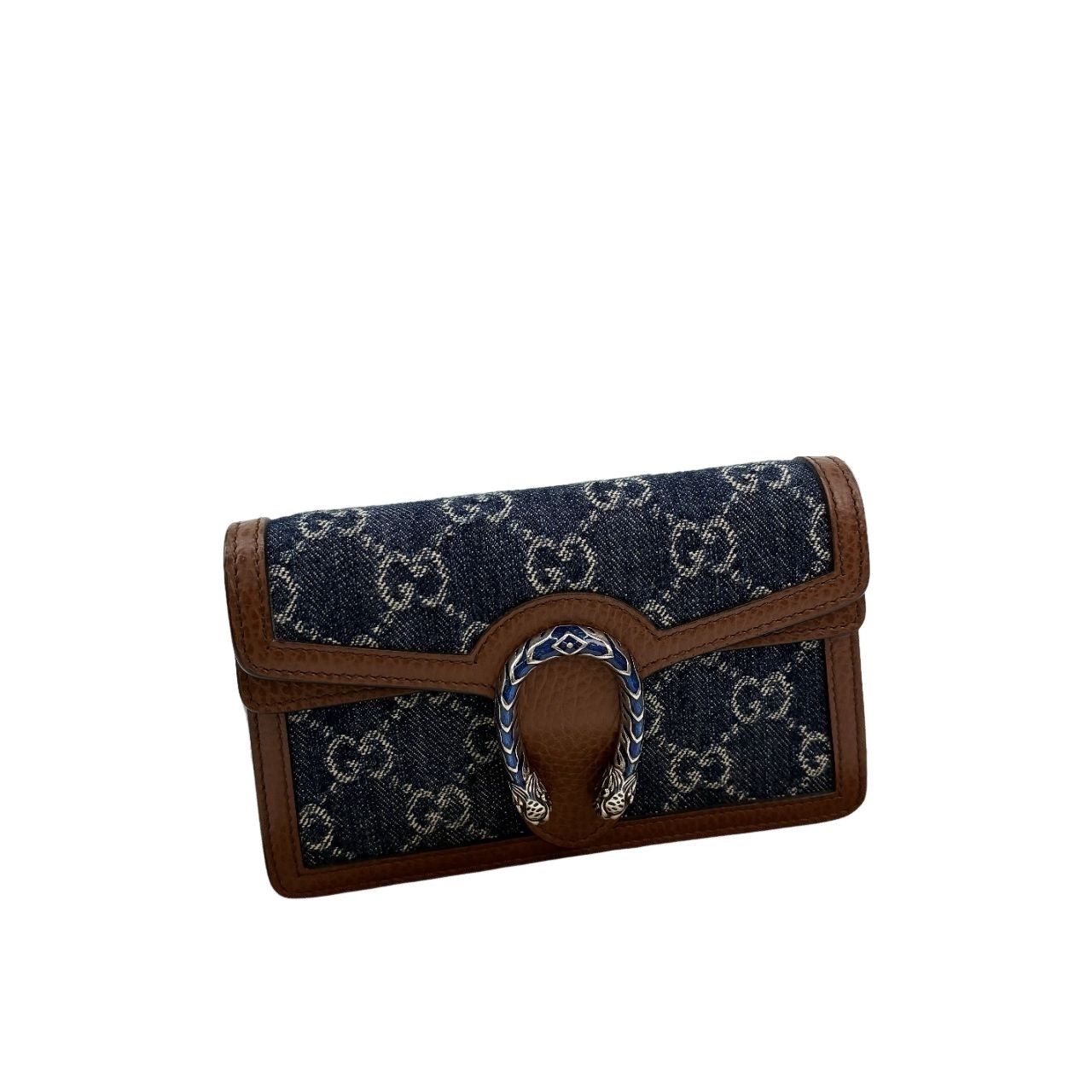 Gucci Gucci Dionysus Denim GG Super Mini Bag Size ONE SIZE - 1 Thumbnail