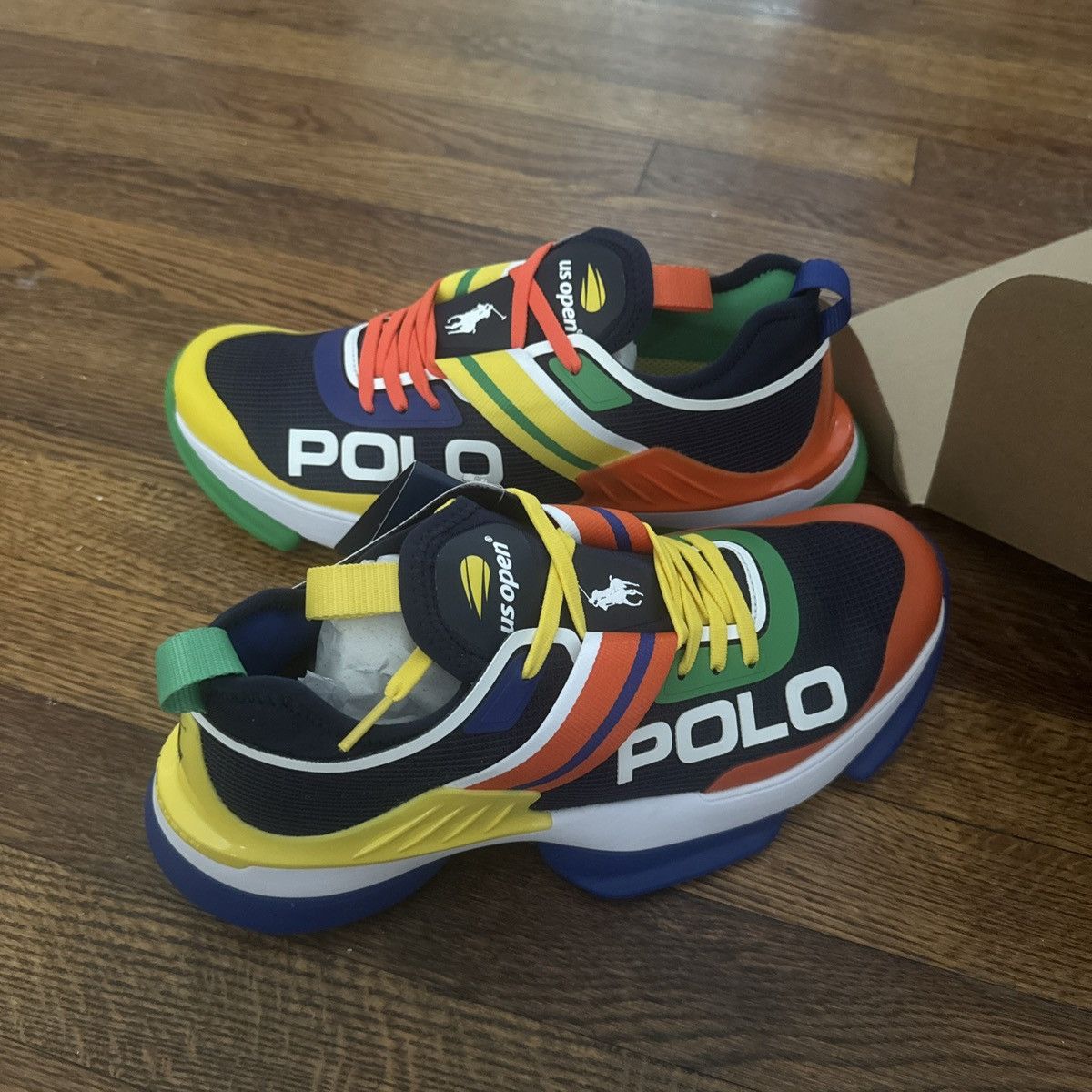 Polo Ralph Lauren US Open Tech Court Pro Trainer Size US 8.5 / EU 41-42 - 3 Thumbnail