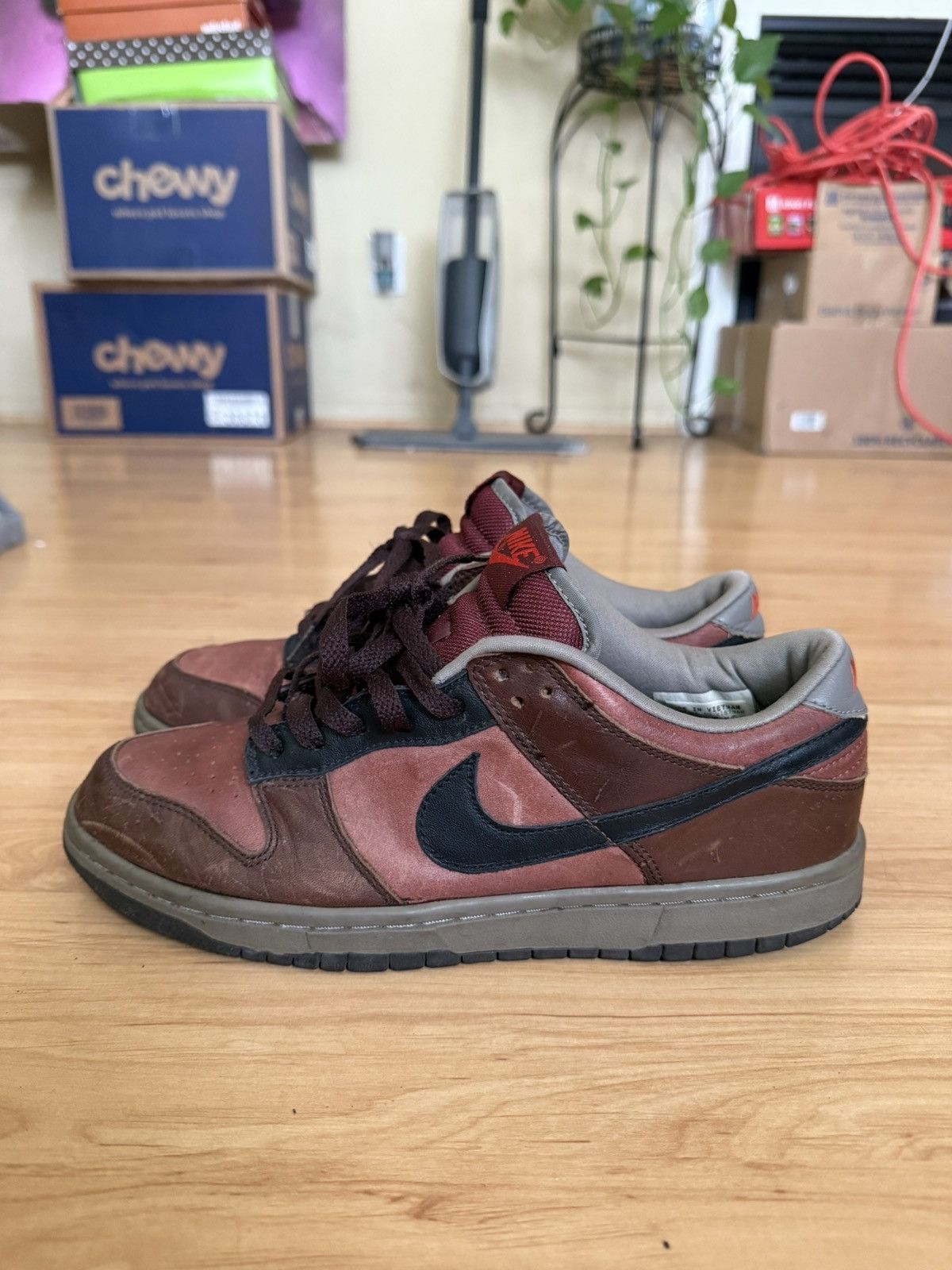 Nike 2005 Nike Dunk Low “Redwood Baroque Brown” Size US 8.5 / EU 41-42 - 3 Thumbnail