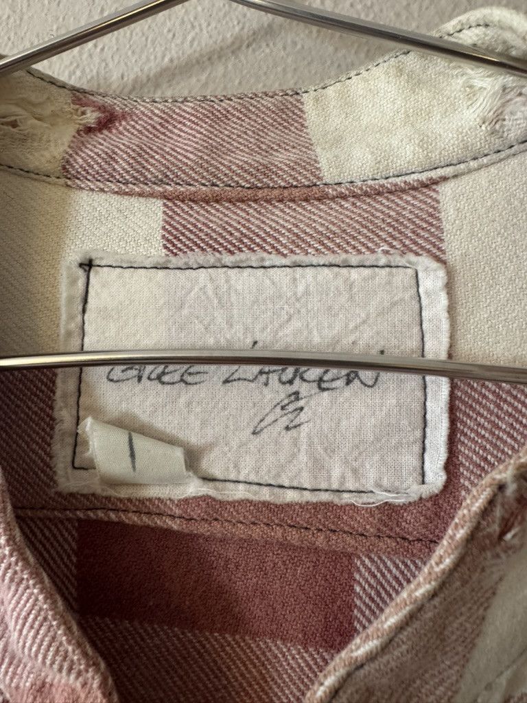 Greg Lauren Beach faded navy/white buffalo check flannel Size US M / EU 48-50 / 2 - 3 Thumbnail