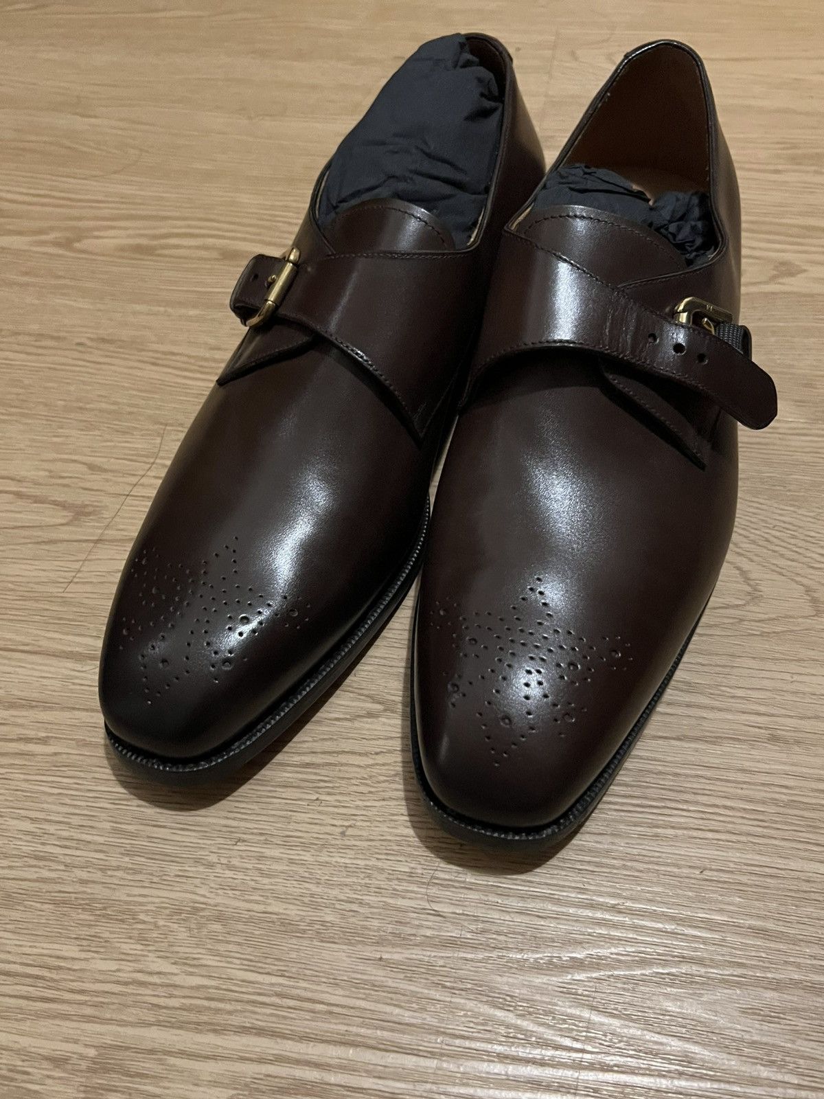 Ralph Lauren Purple Label Ralph Lauren purple label single monk dress shoes Size US 10 / EU 43 - 1 Thumbnail