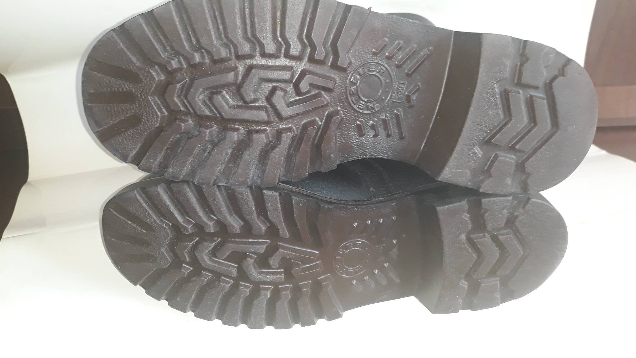 Vintage RARE Vintage 70s Kampfstiefel 77 ARMY BOOTS, 26,0 Size US 7.5 / EU 40-41 - 11 Thumbnail