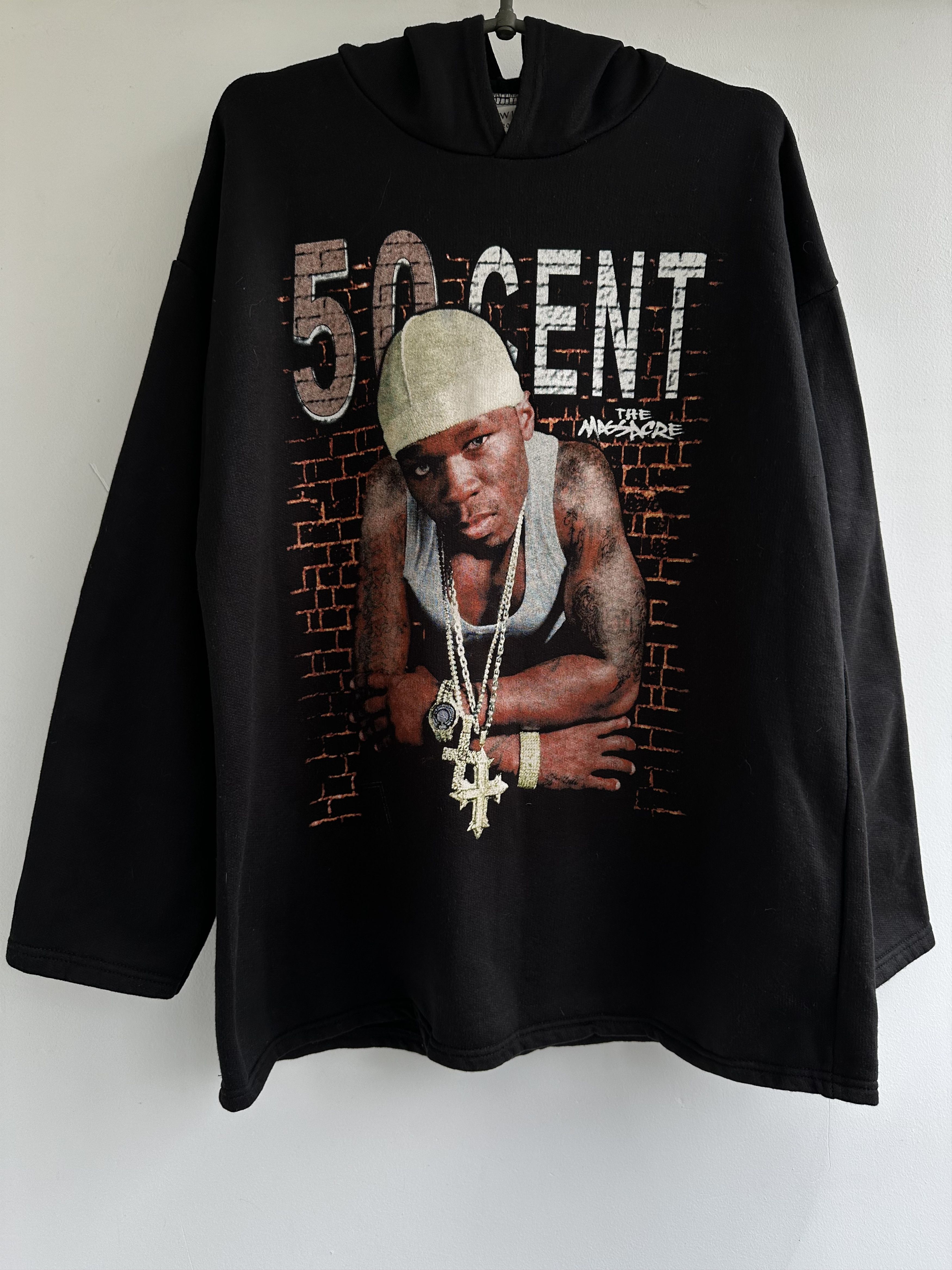 50 Cent × Vintage 50 cent vintage hoodie Size US XL / EU 56 / 4 - 1 Thumbnail