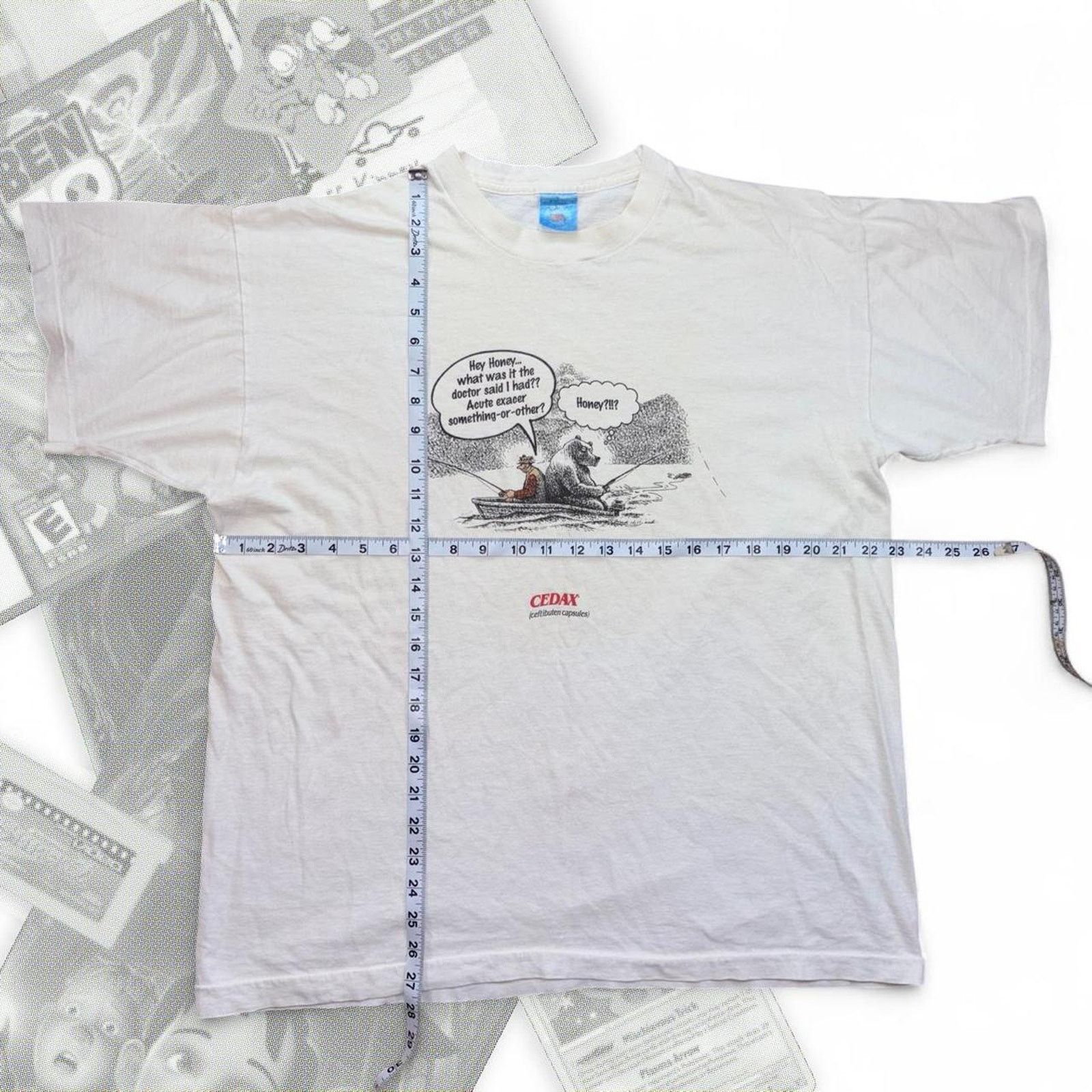 & Other Stories White 90’s Single Stitch Cedax Pharmaceutical Promo GraphicT Size US XL / EU 56 / 4 - 3 Thumbnail