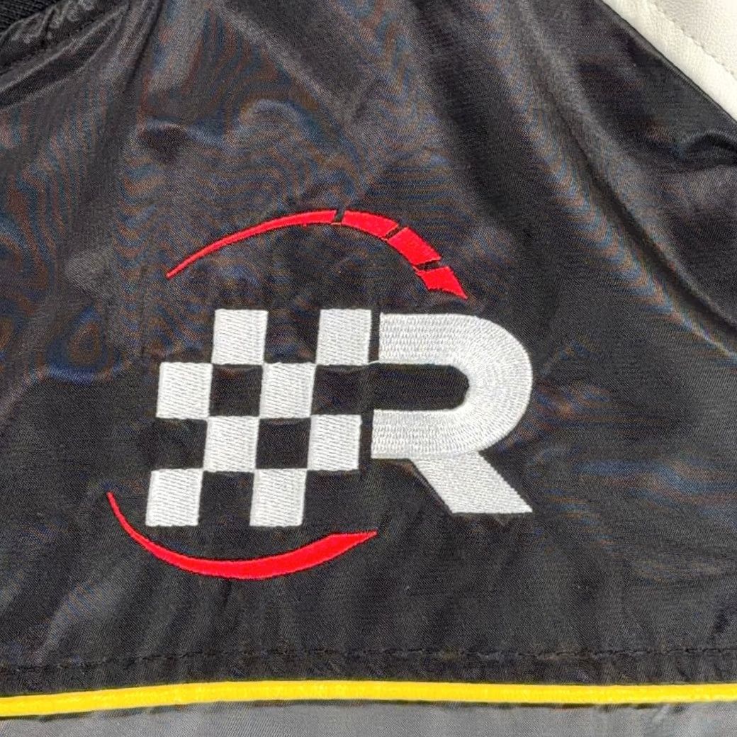 Speedo Riot Empire Jacket Bomber Jacket Adult MEDIUM Black White Gray WorldWide Speed Racing Style Logo Embroidered Pockets Full Zip Size US M / EU 48-50 / 2 - 4 Thumbnail