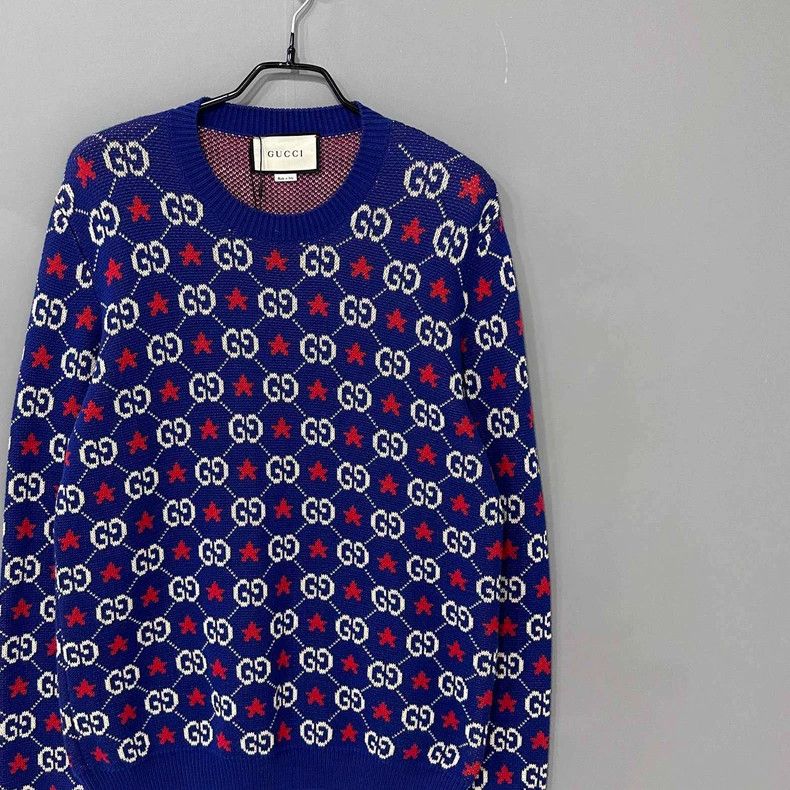 Gucci Gucci Knitted full-print star sweater Size M / US 6-8 / IT 42-44 - 2 Thumbnail