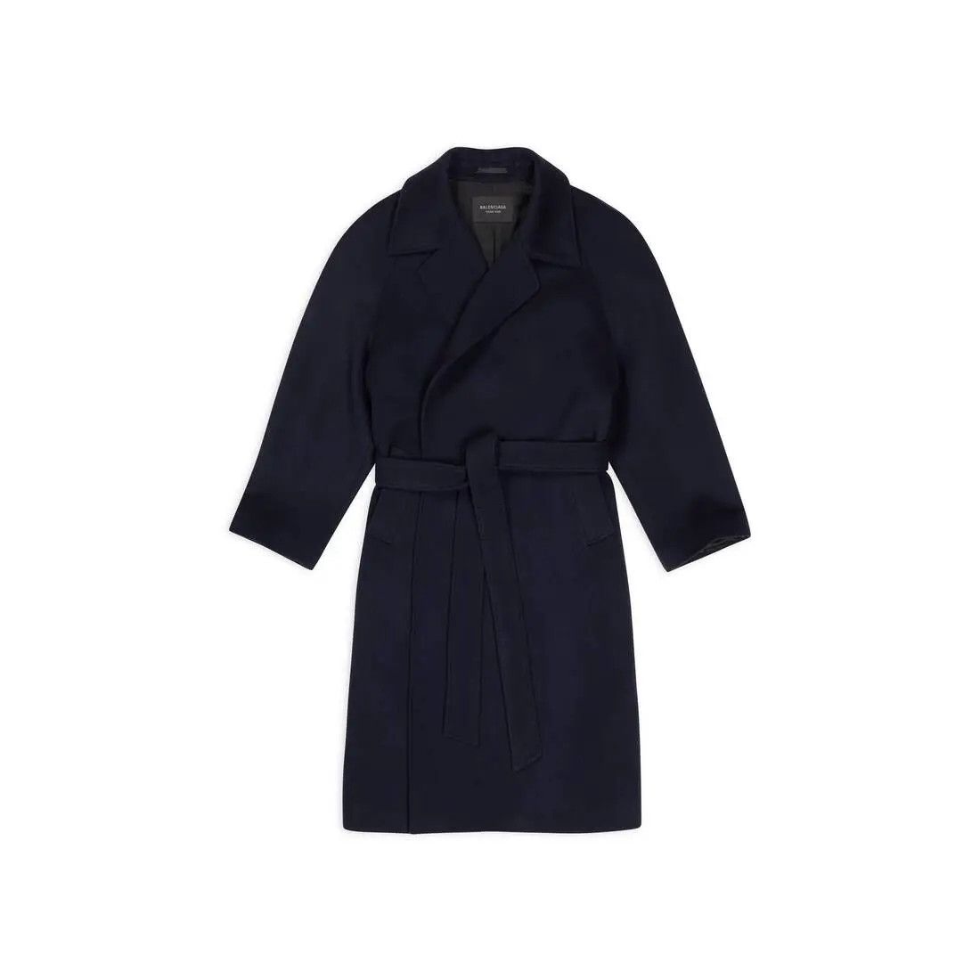o1tr1nto1025 Raglan Coat in Navy Blue