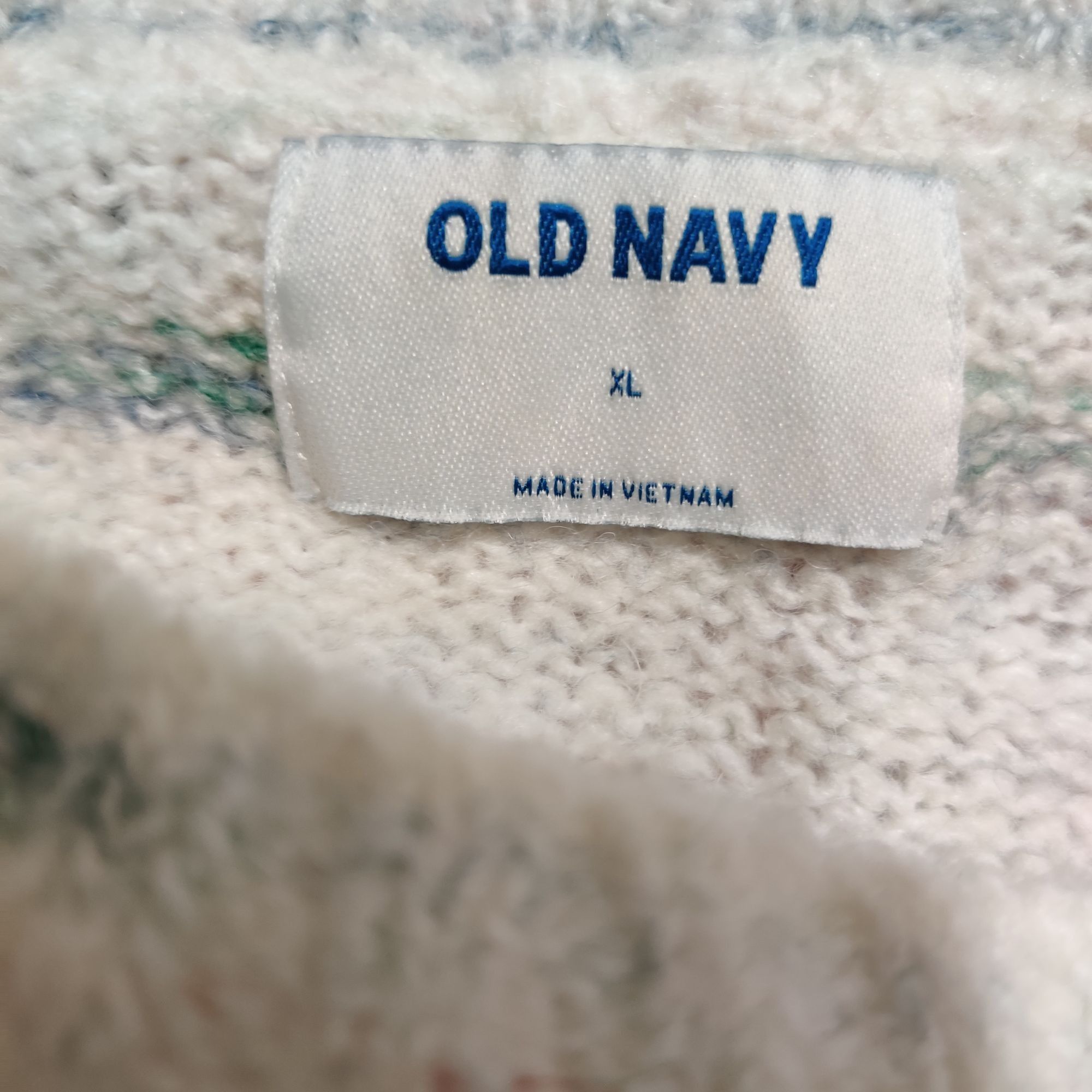 Old Navy Old Navy XL Multicolor Striped Knit Sweater Cozy Soft Oversi Size XL / US 12-14 / IT 48-50 - 5 Thumbnail